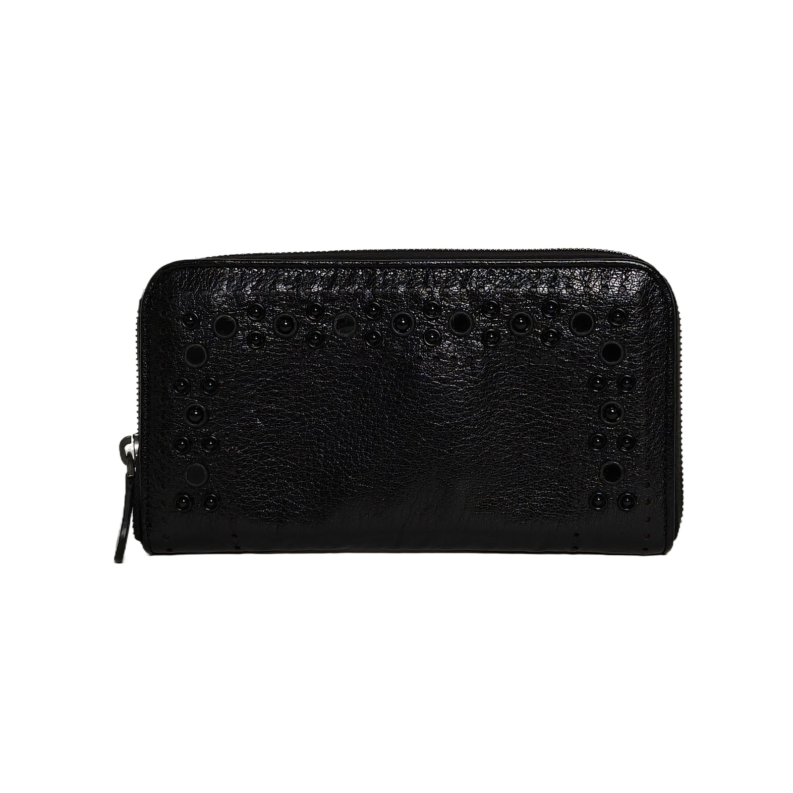 BOTTEGA VENETA Long Wallet in Black Leather