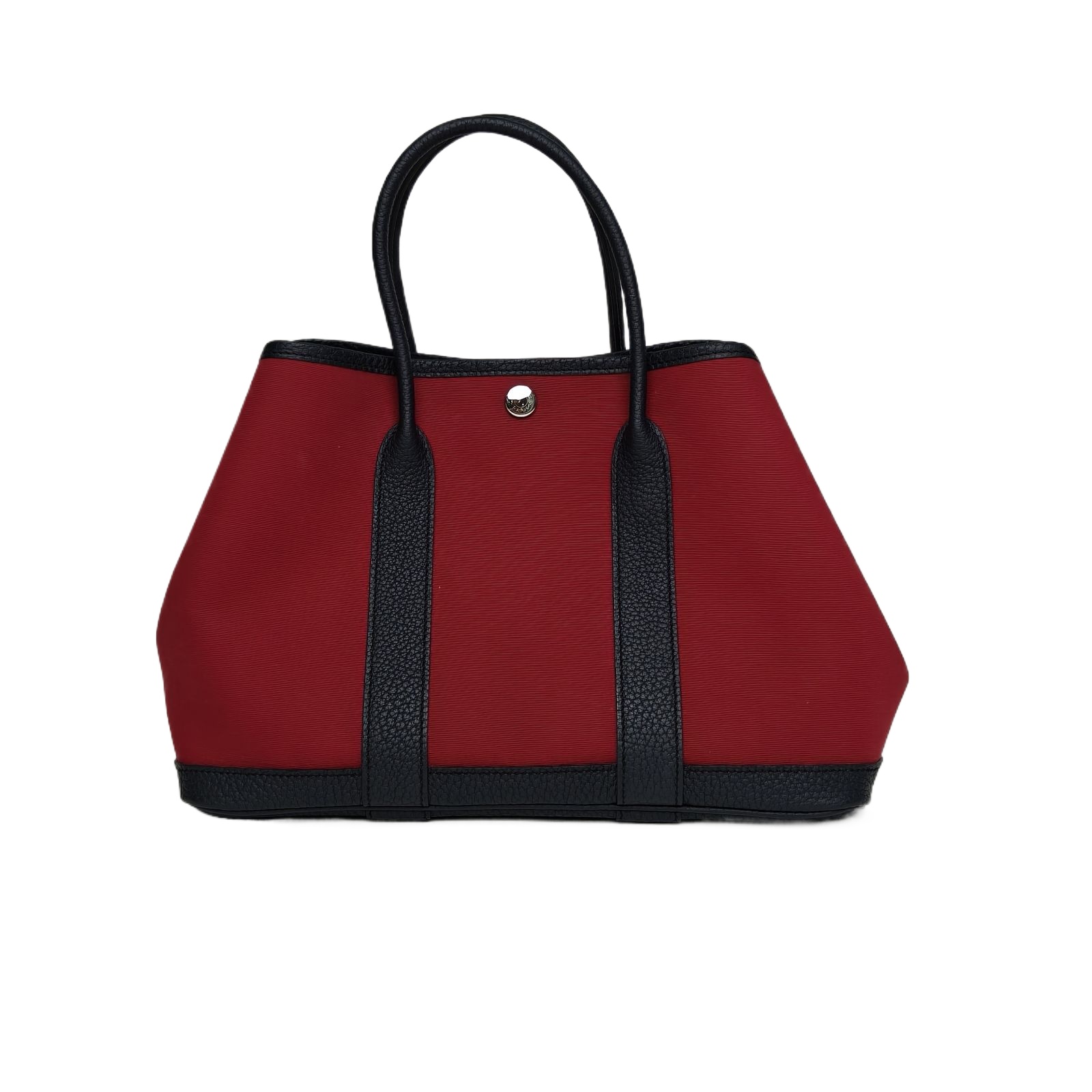 HERMES Garden Party 30cm in Multicolor NEGONA Leather & Canvas