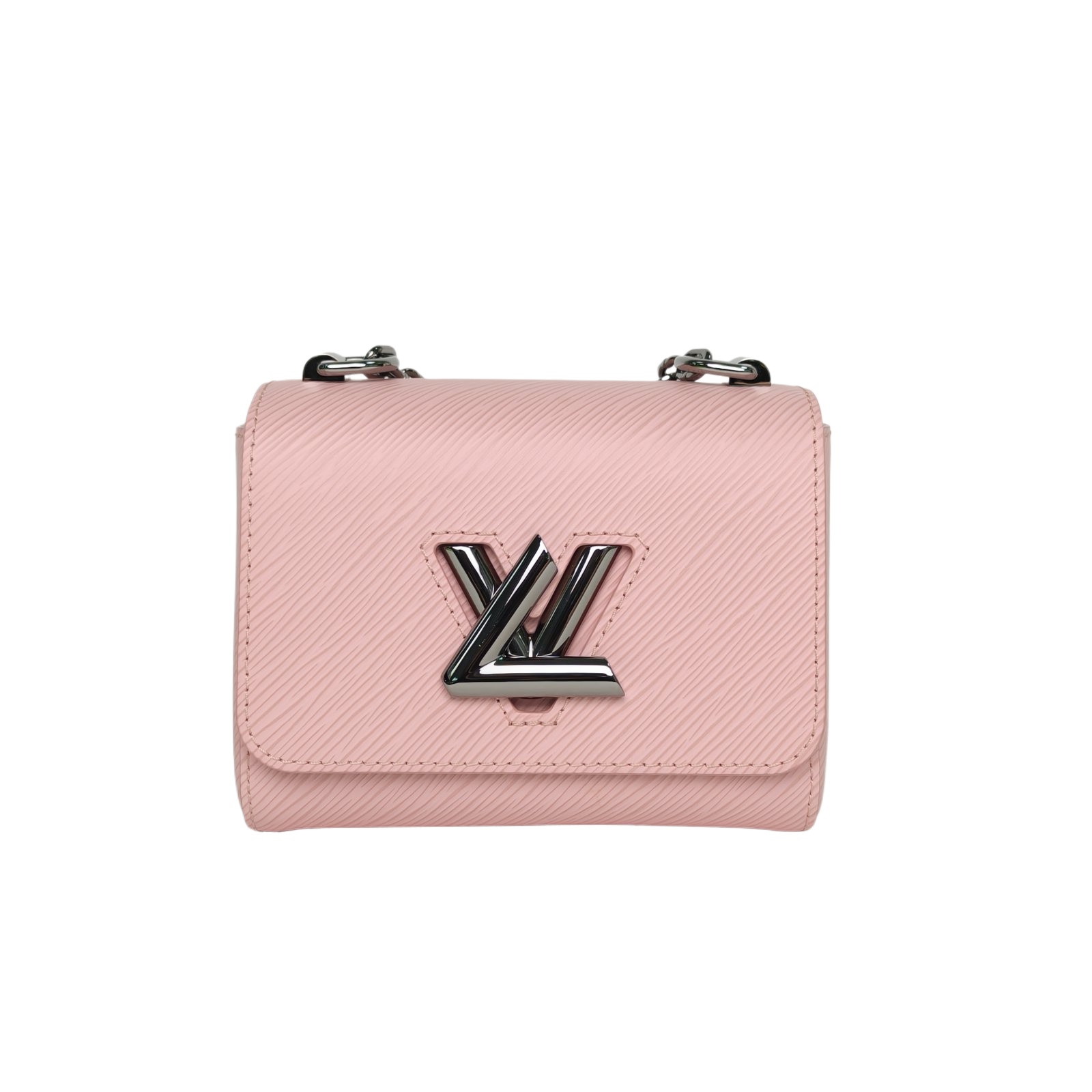 LOUIS VUITTON TWIST Mini 15cm in Pink EPI Leather