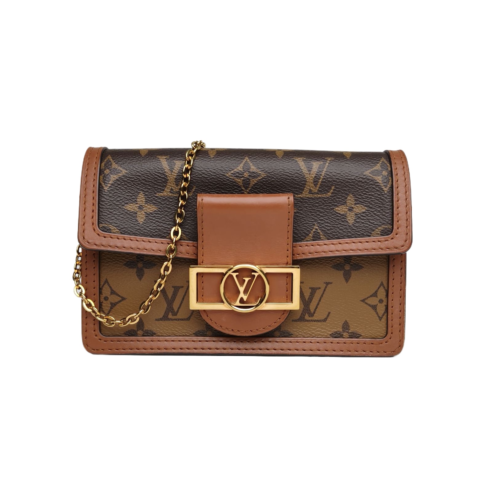 LOUIS VUITTON Dauphine WOC in Leather & PVC