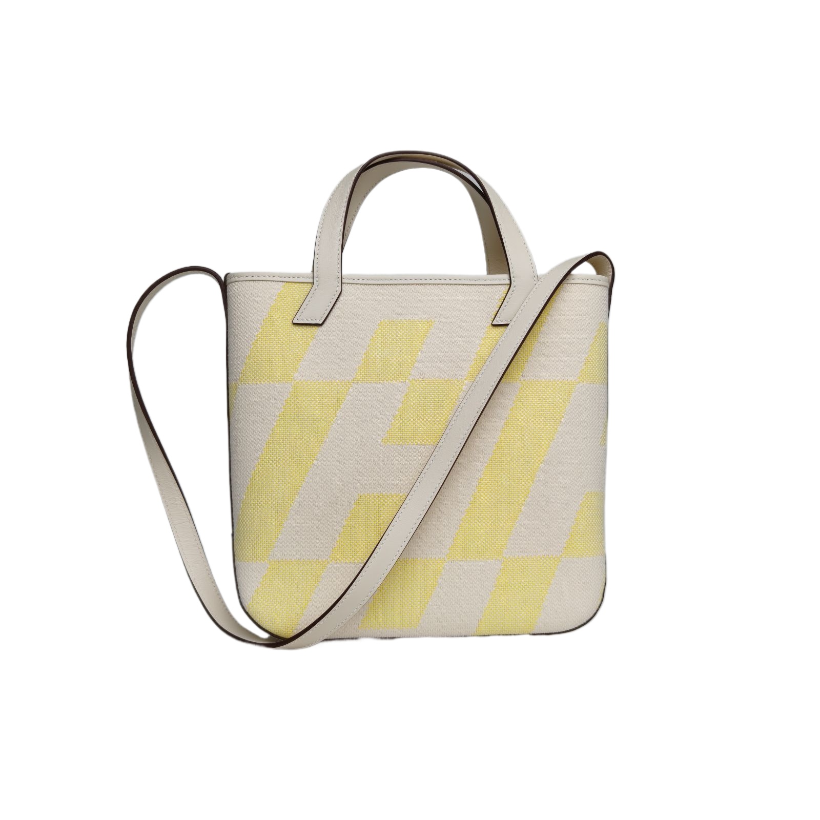 HERMES Cabas 27 in Canvas