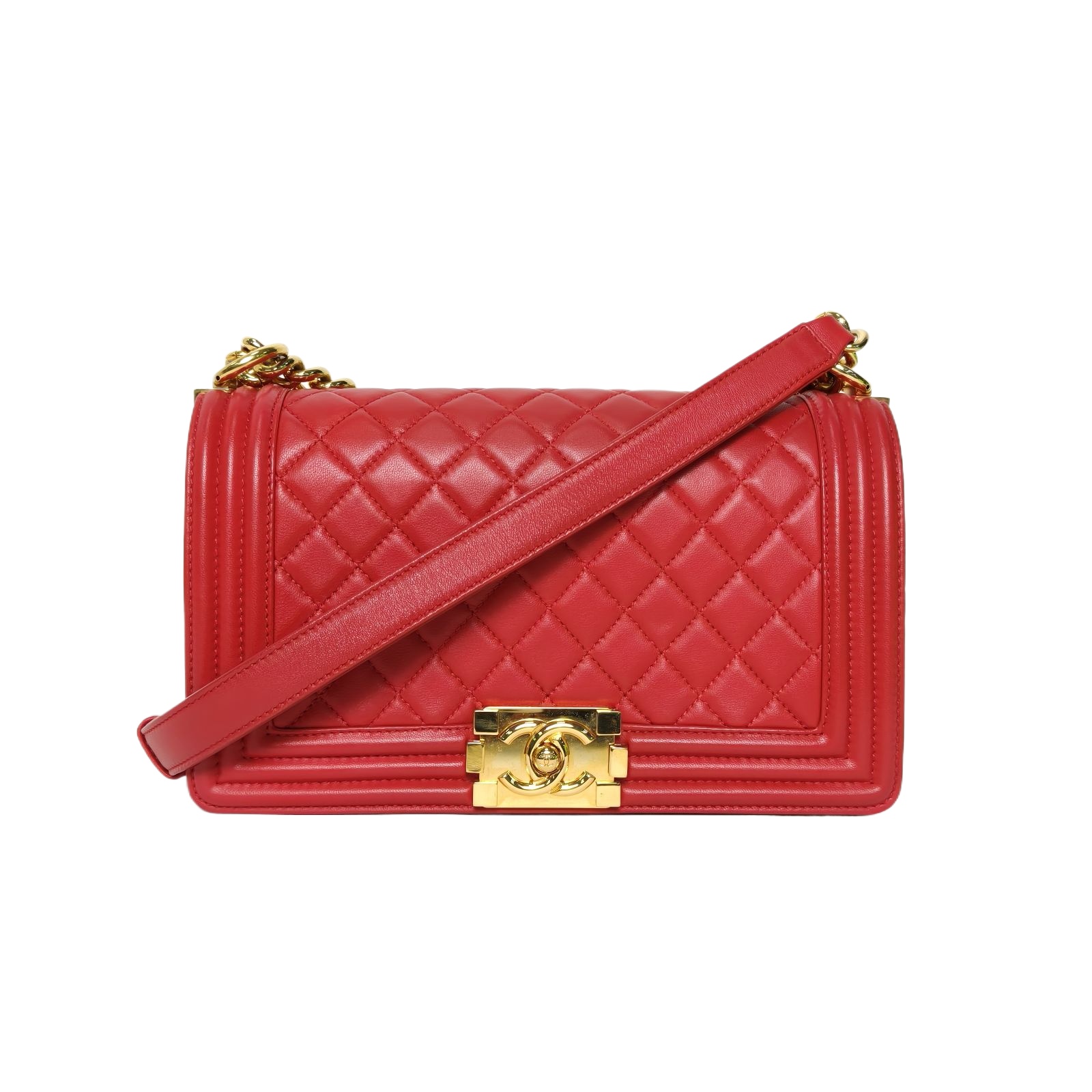 CHANEL Le Boy Medium 25cm in Leather