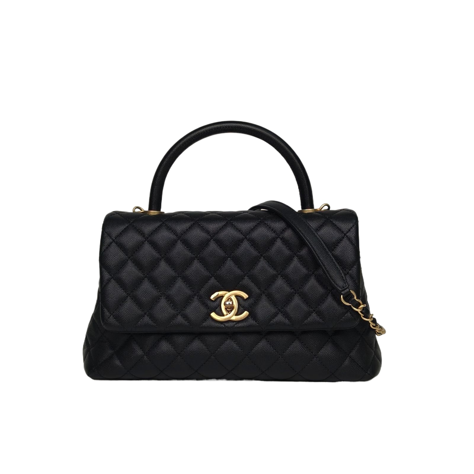 CHANEL Coco Handle Medium 29cm in Leather