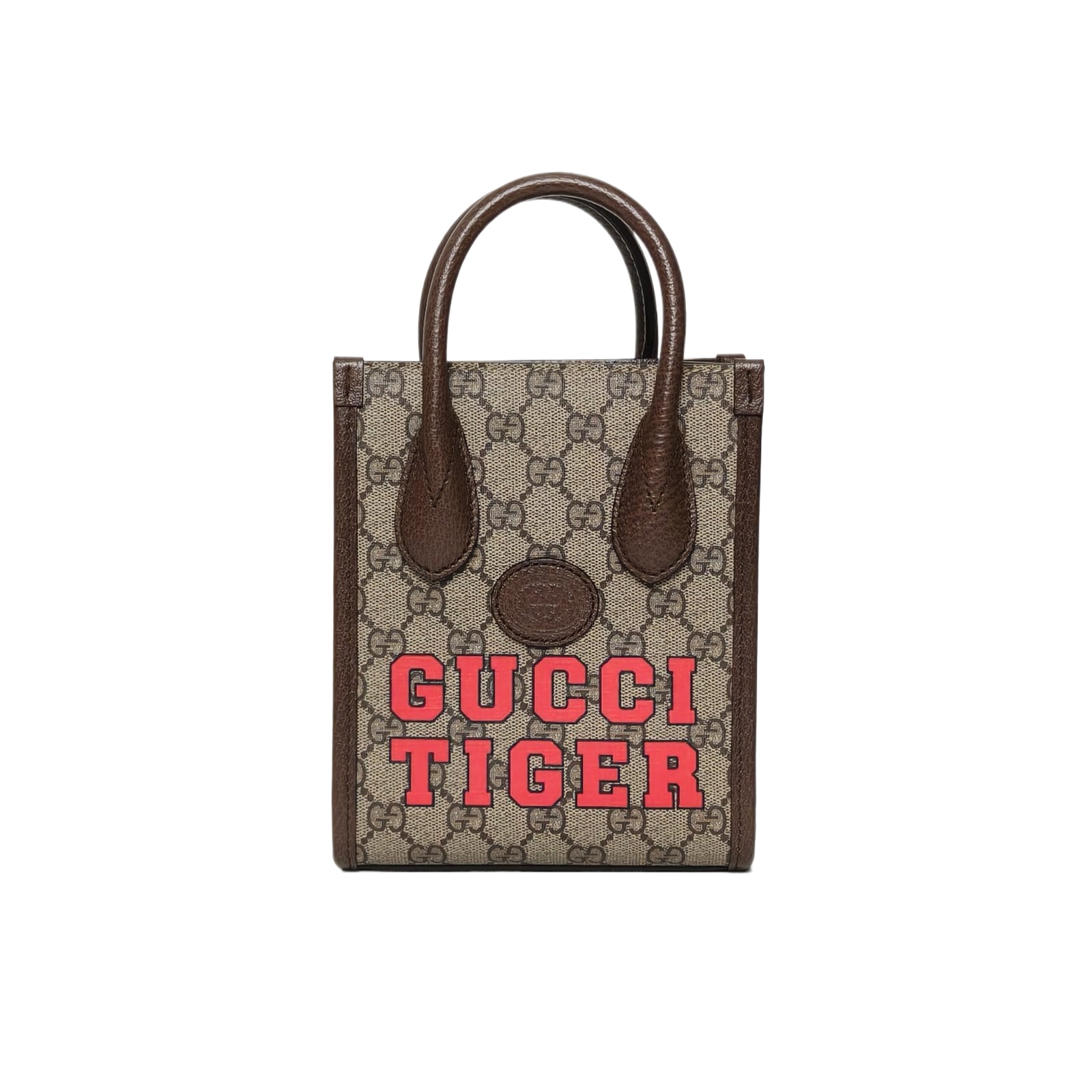 GUCCI GG Retro Mini Tote Bag in PVC