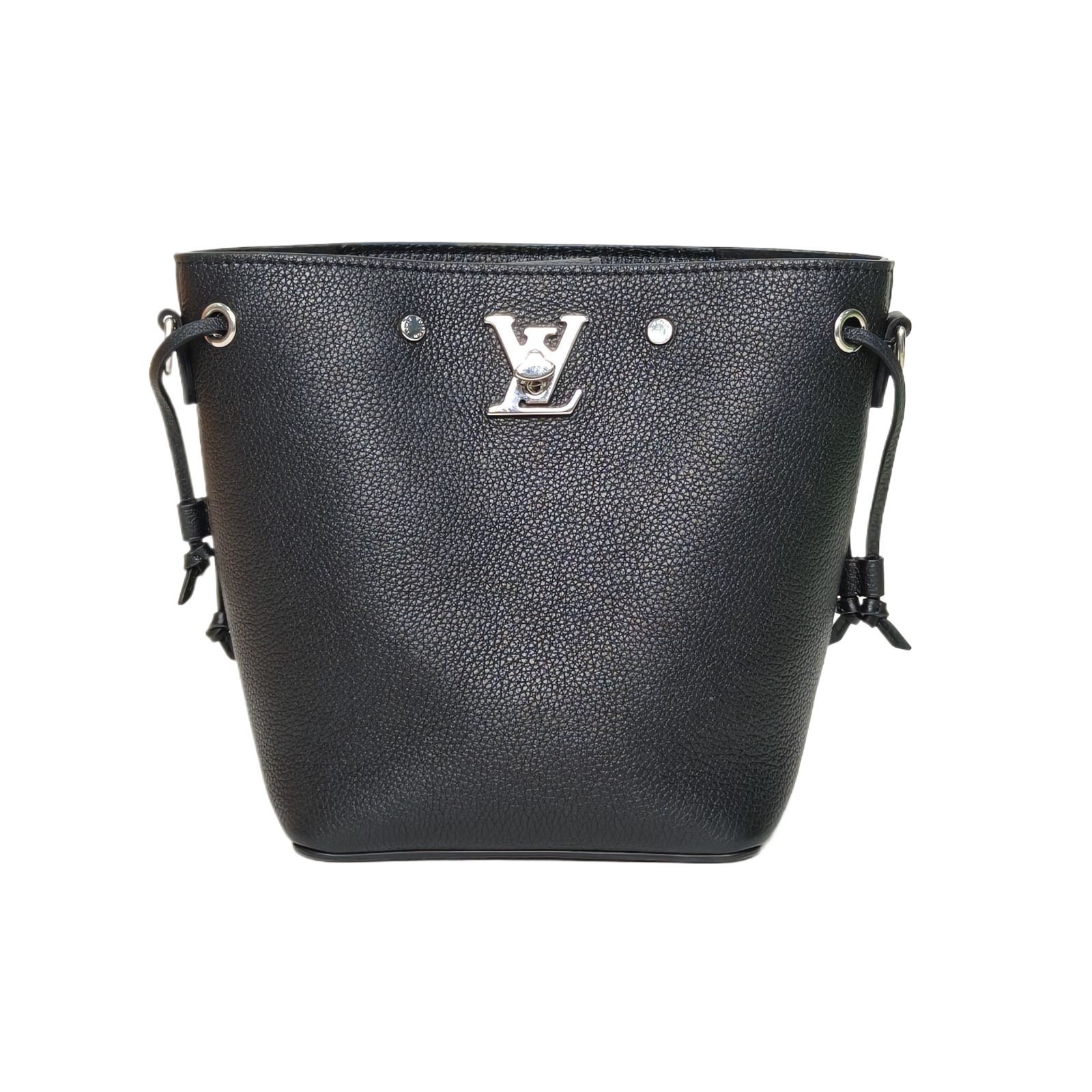LOUIS VUITTON Lockme Bucket Nano 16 in Leather
