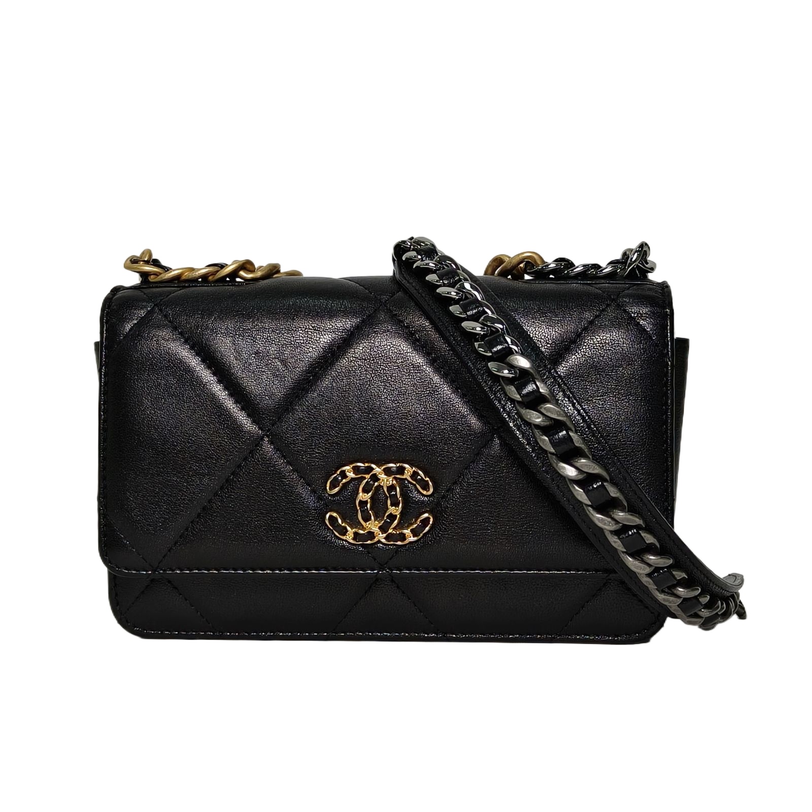 CHANEL 19BAG WOC 19cm in Leather