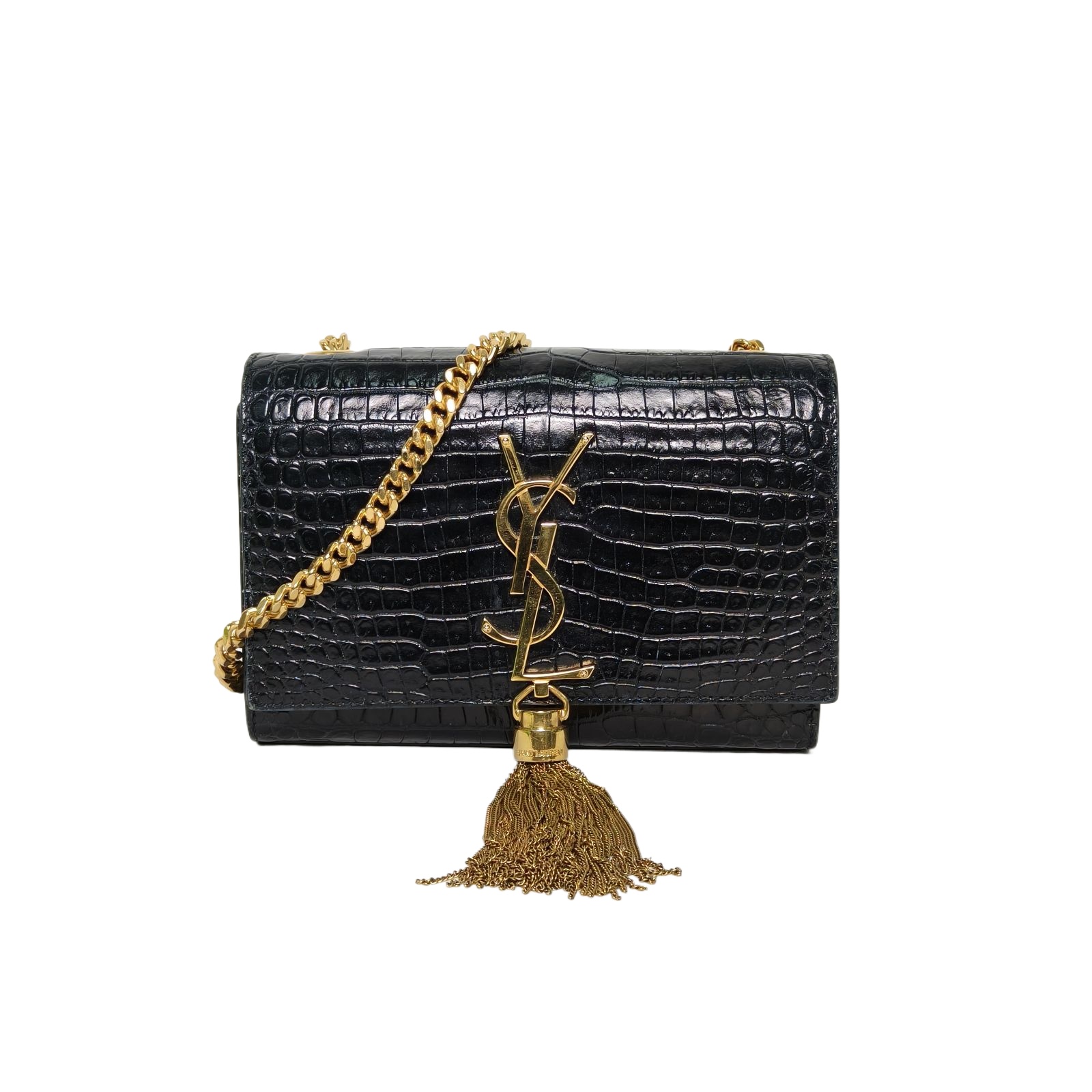 YSL KATE Mini 17 in Leather