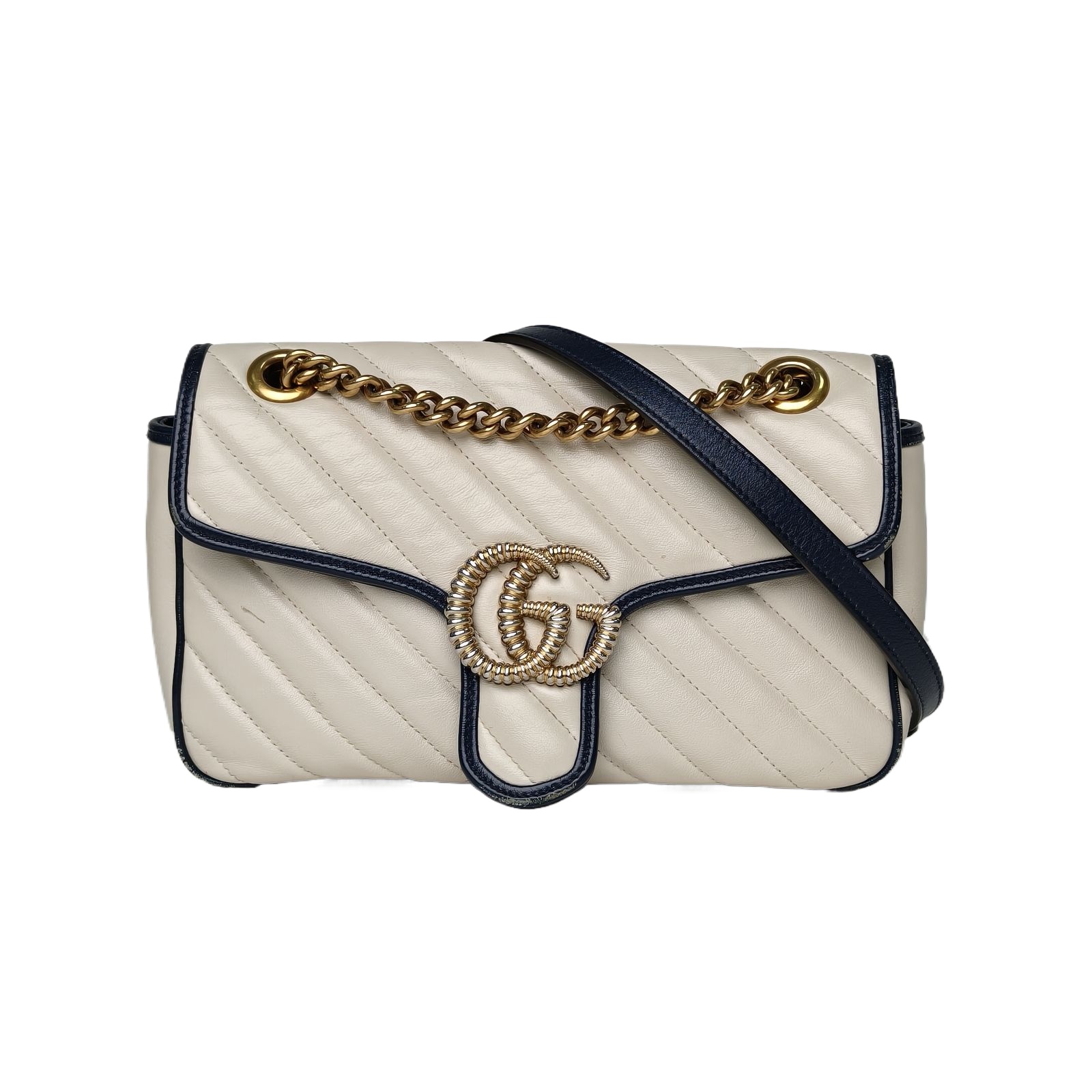 GUCCI GG Marmont Shoulder Bag Mini 26 in Leather