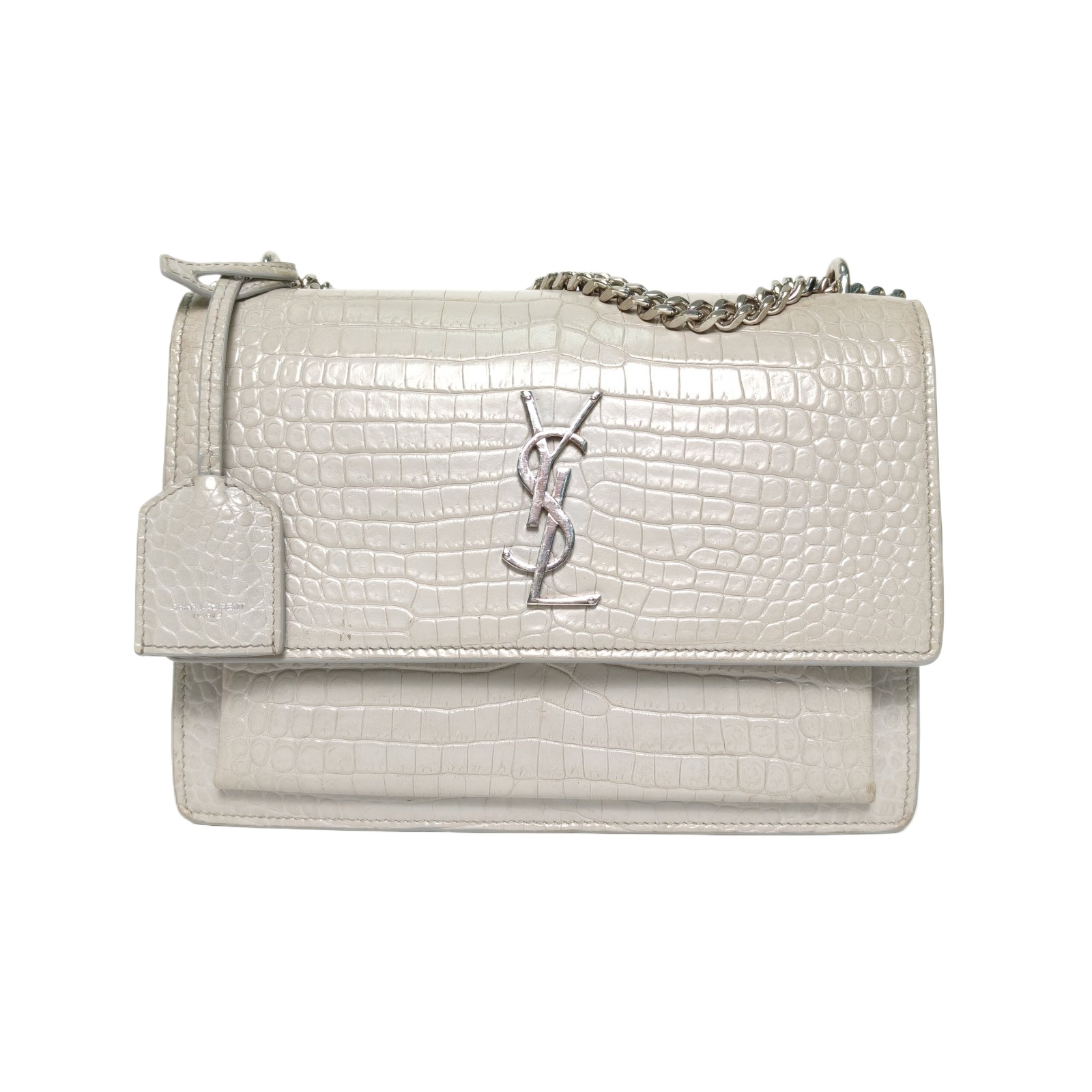 YSL SUNSET Medium 22 in Leather