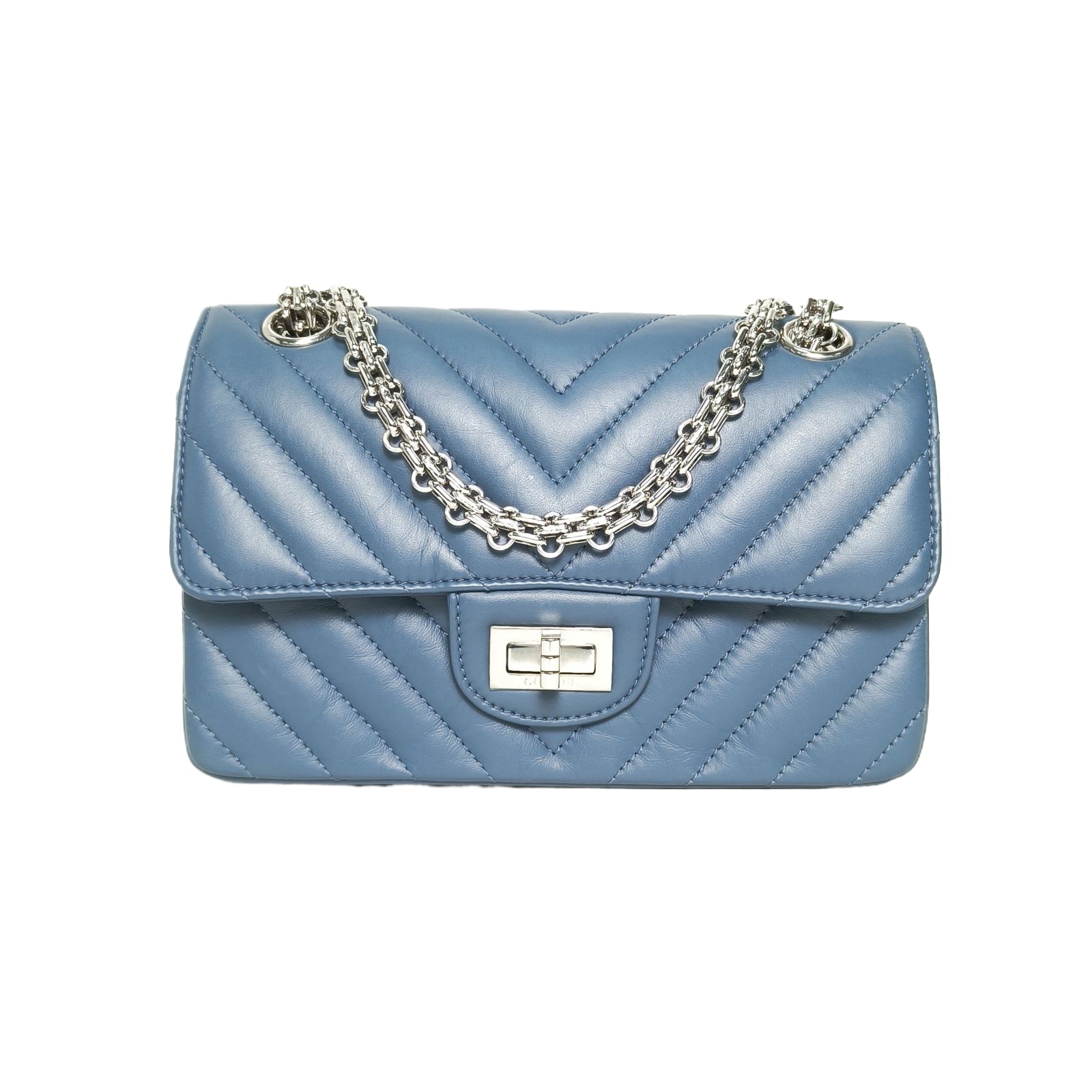 CHANEL 2.55 Mini 20cm in Leather