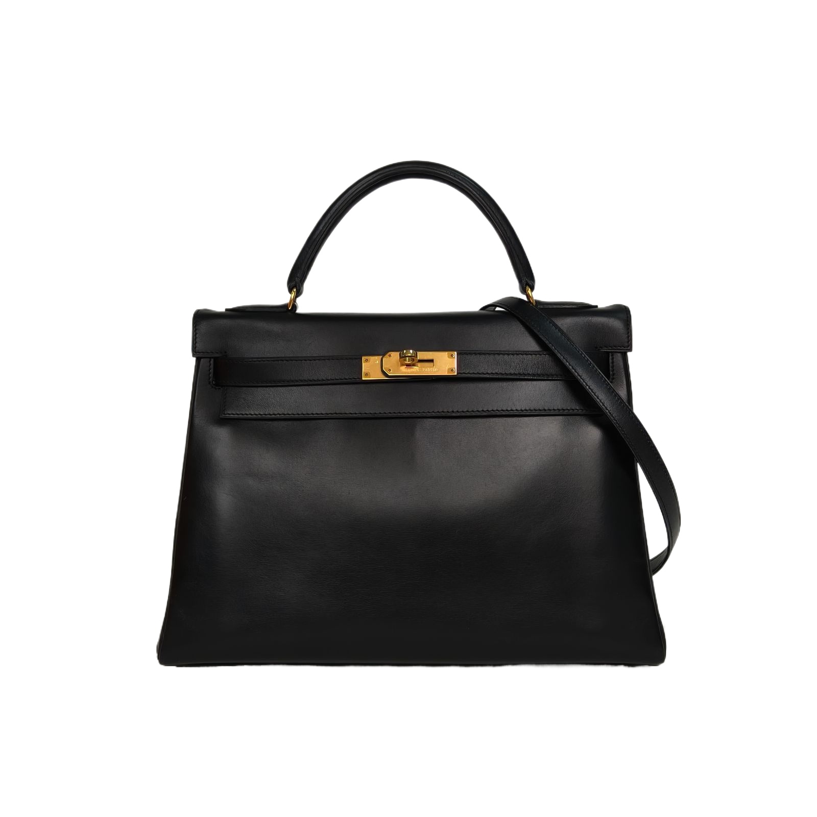 HERMES Kelly 32 in Boxcalf Leather