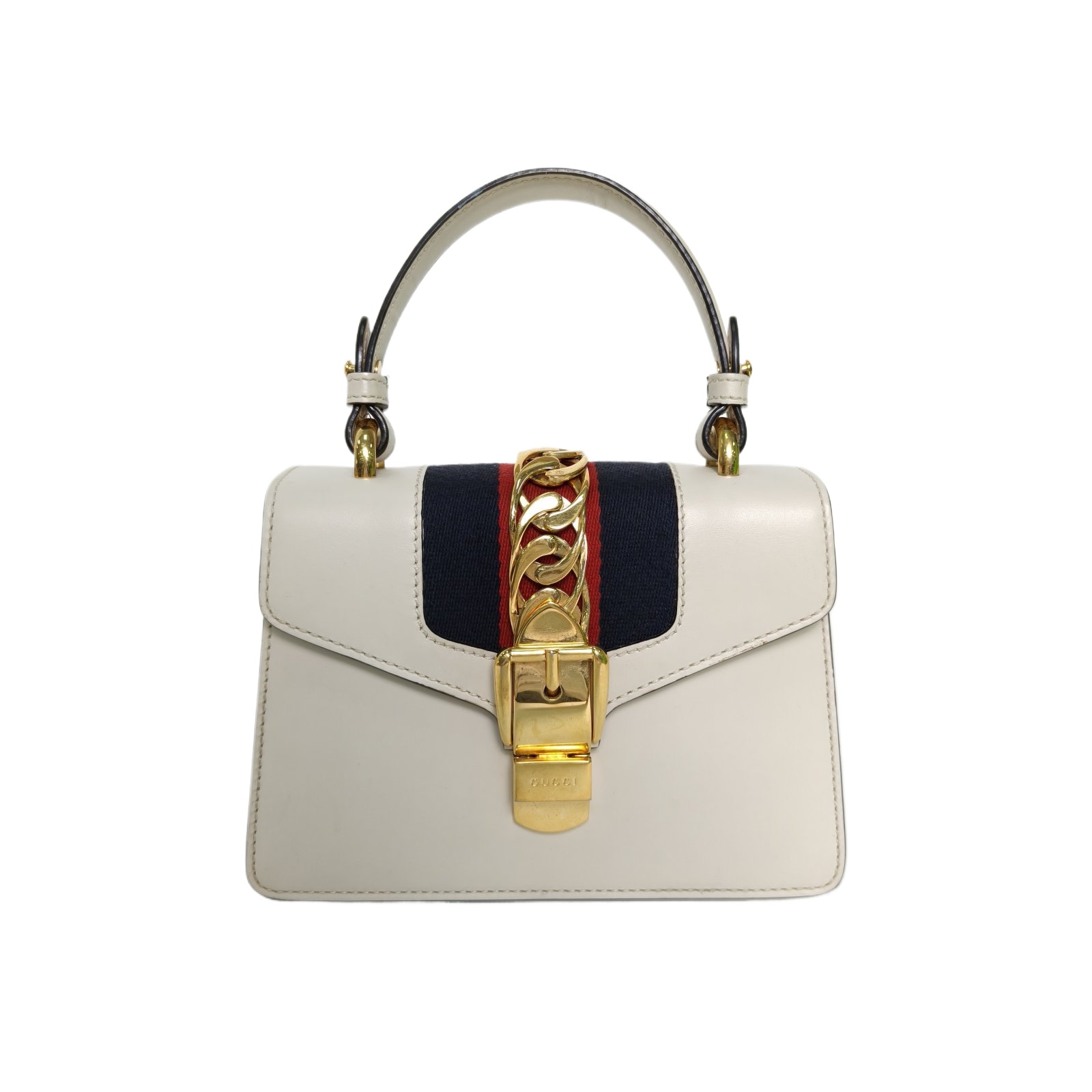 GUCCI Sylvie Mini 20 in Leather