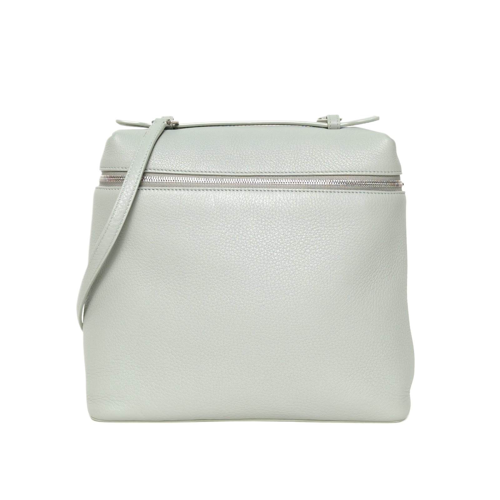 LOROPIANA L23.5 Backpack in Light Green Leather