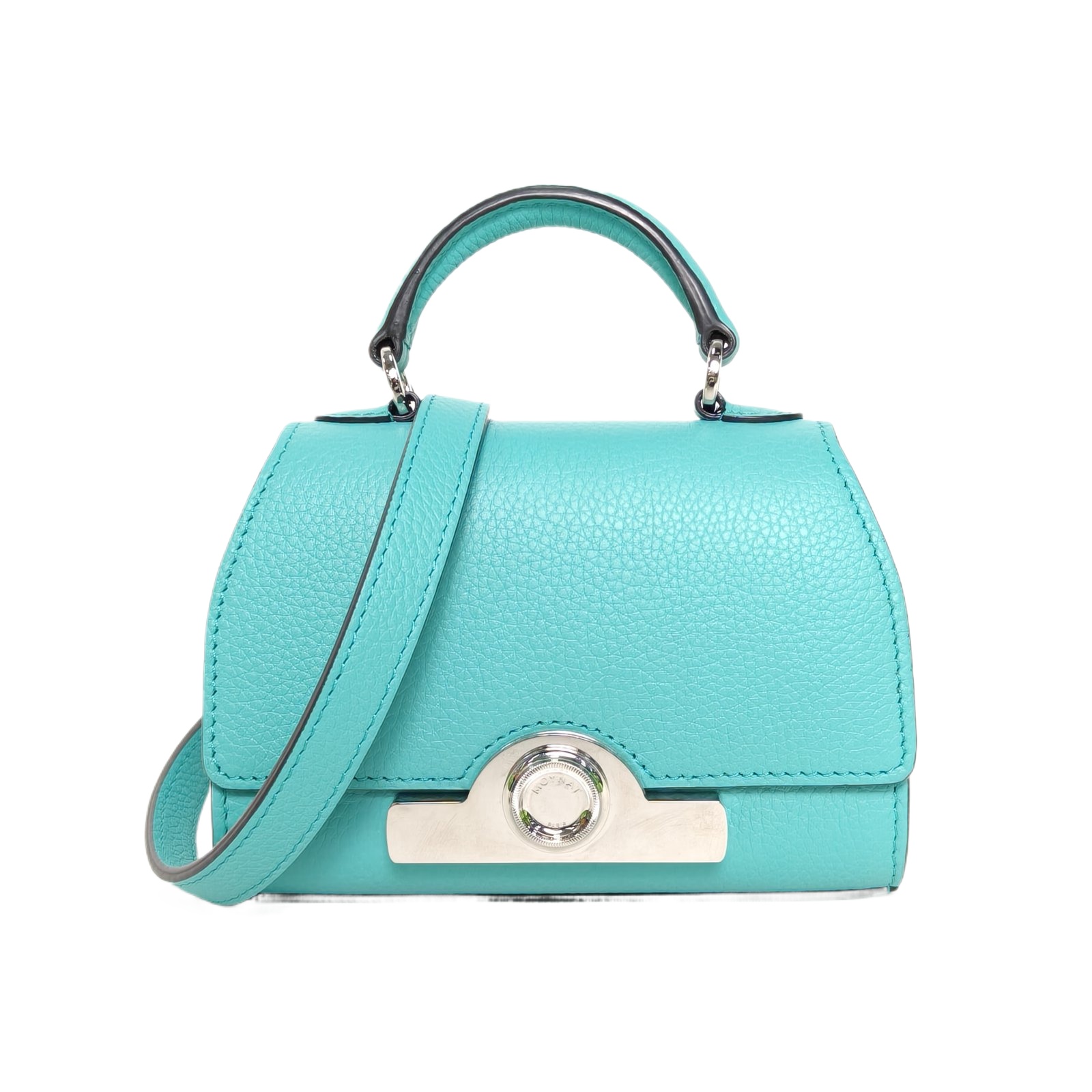 MOYNAT Rejane Nano 14.5cm in Green Leather