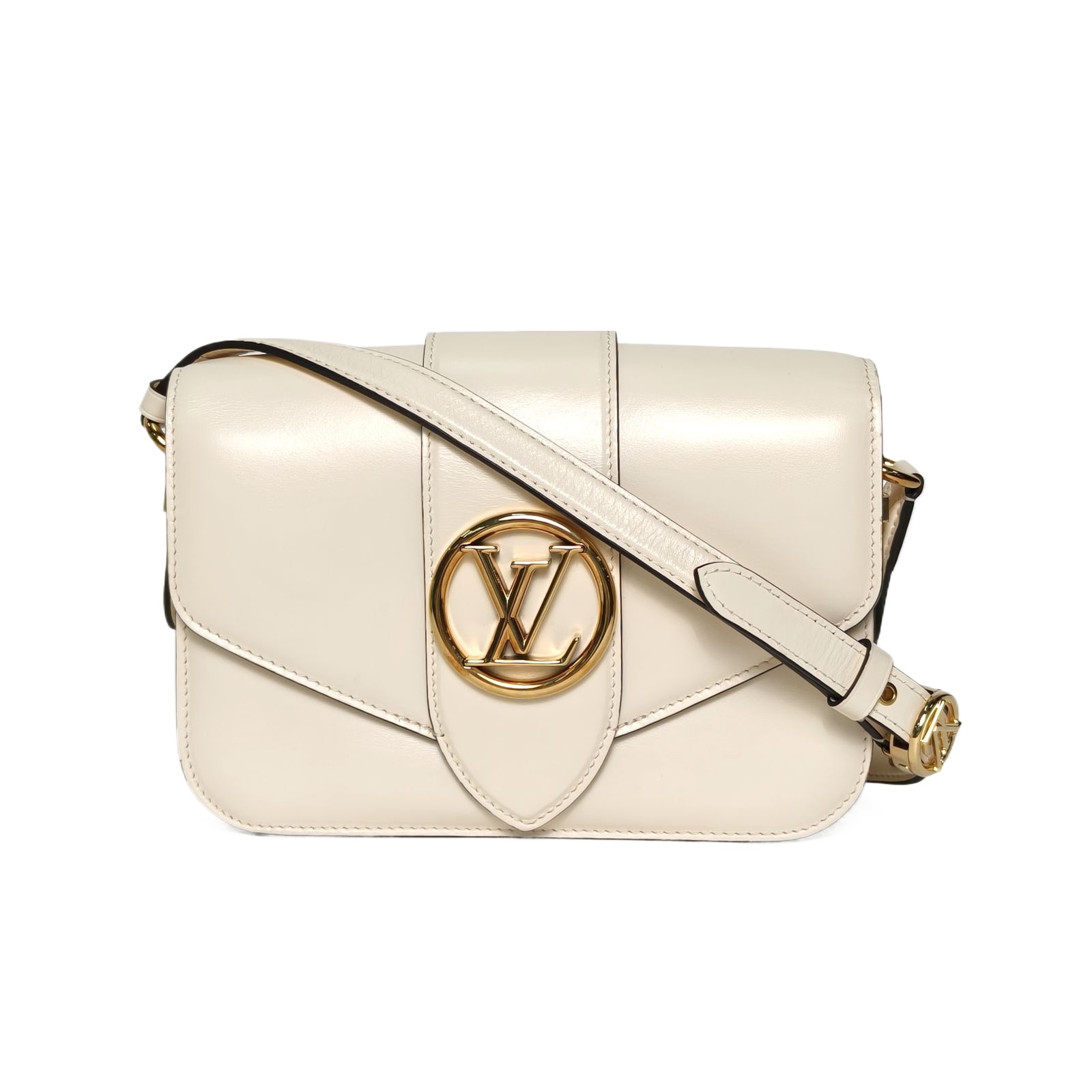 Louis Vuitton Pont 9 Thin Strap Off-White
