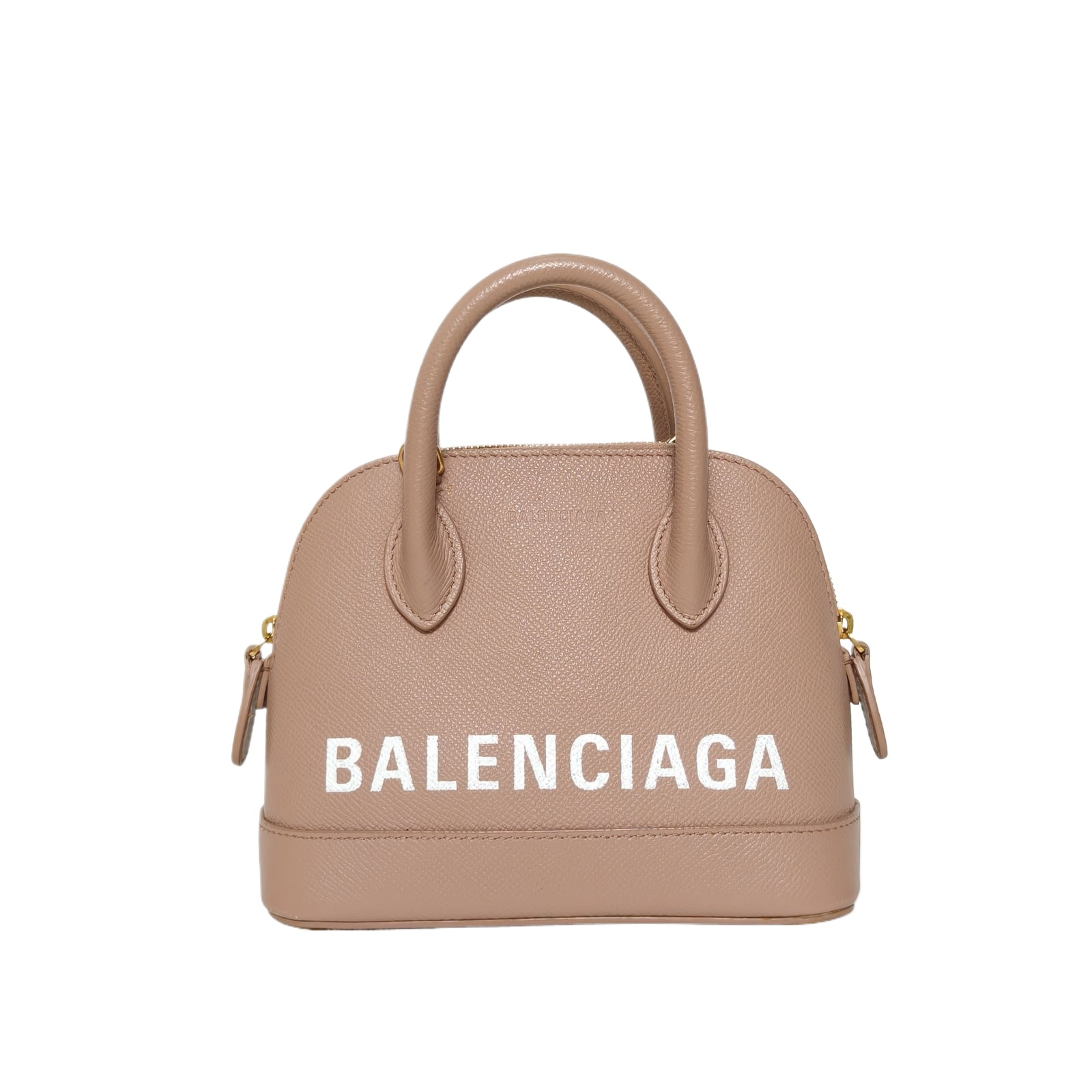 Balenciaga Shell Bag 18cm in Pink Leather