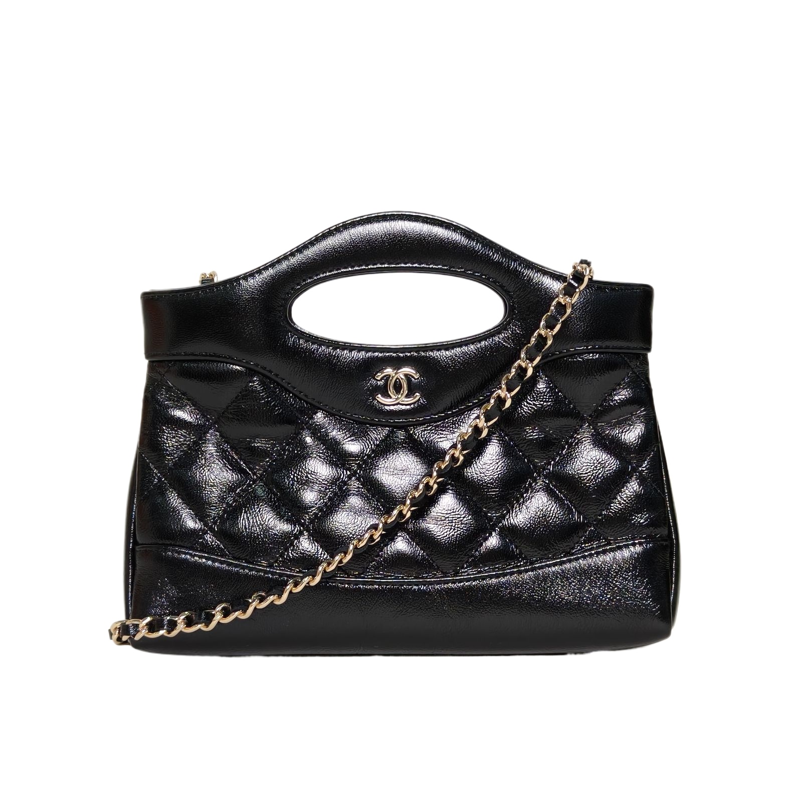 Chanel 31Bag Nano 20.5cm in Black Leather