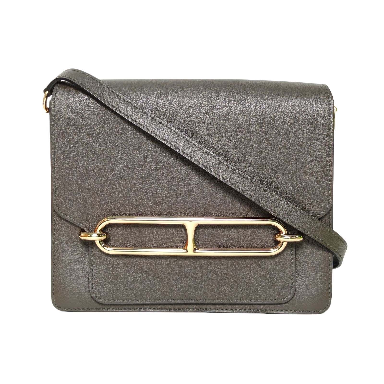 Hermes Roulis 23cm in Evercolor Leather