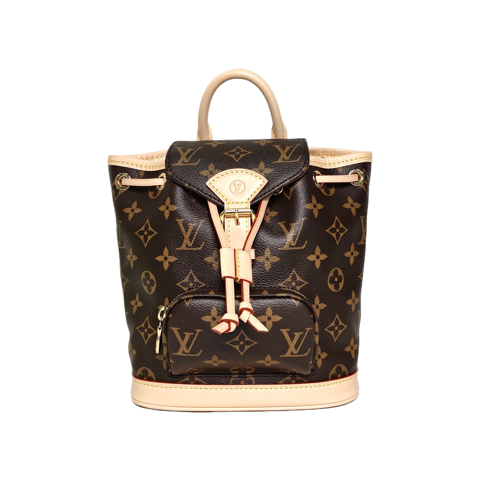 Louis Vuitton Montsouris PM Mini 24cm in Monogram PVC