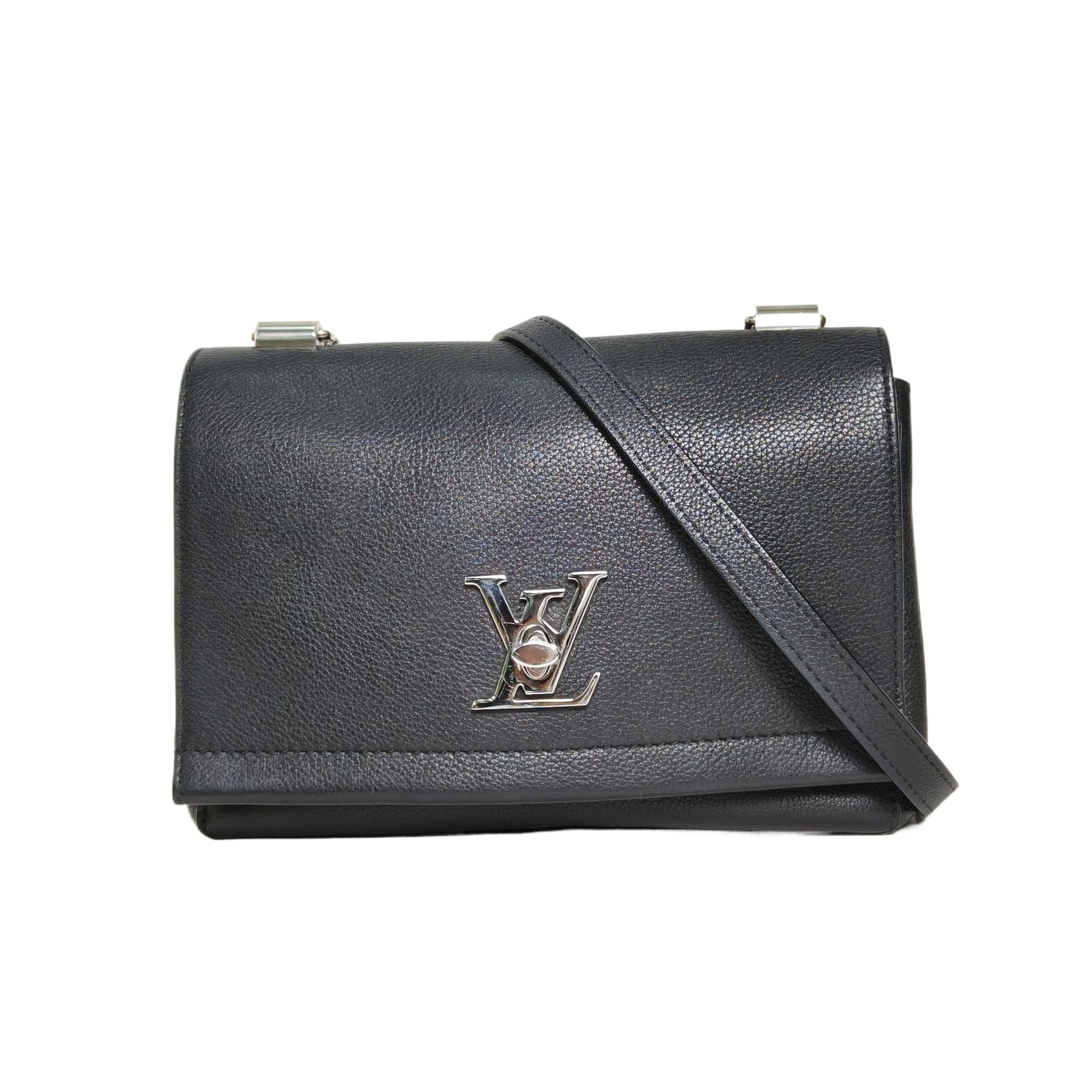 Louis Vuitton Lockme II BB 22cm in Black Leather