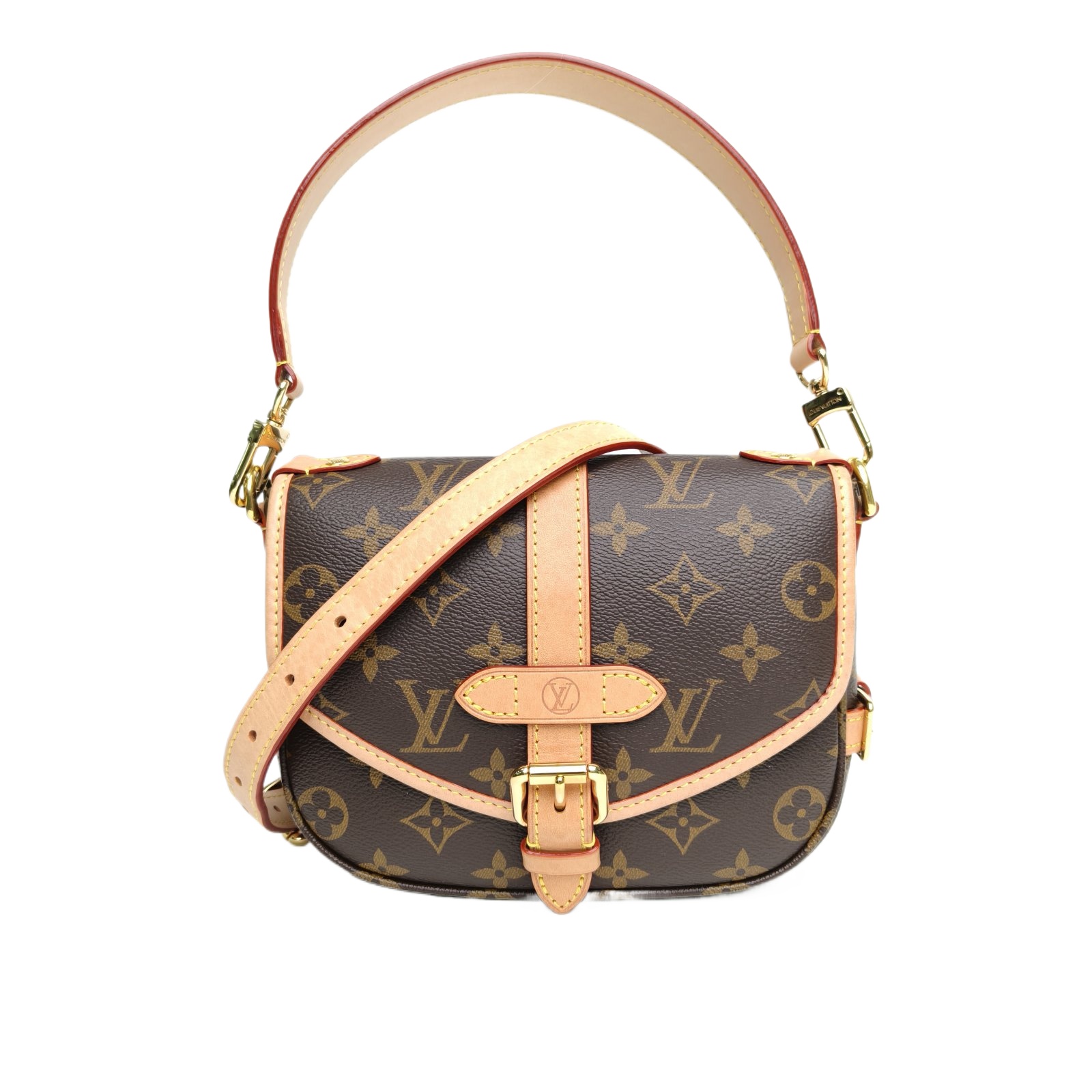 Louis Vuitton Saumur BB 20cm in Monogram PVC