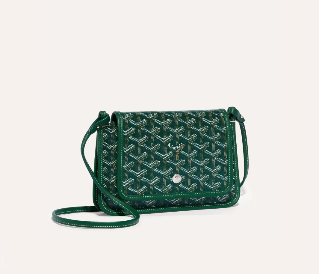 Goyard Plumet WOC 20.5cm in Green Leather