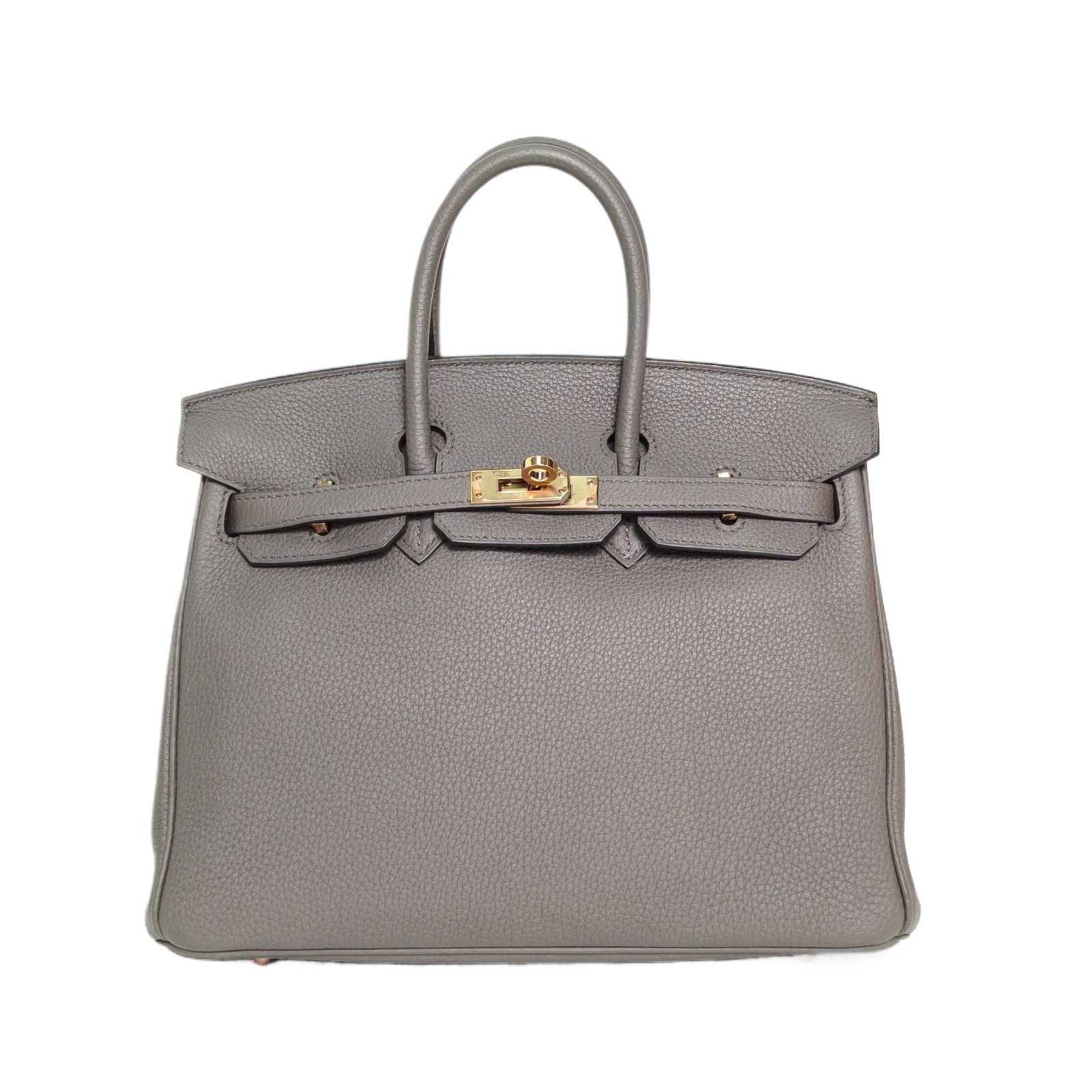 Hermes Birkin 25 in Gris Etain Togo Leather
