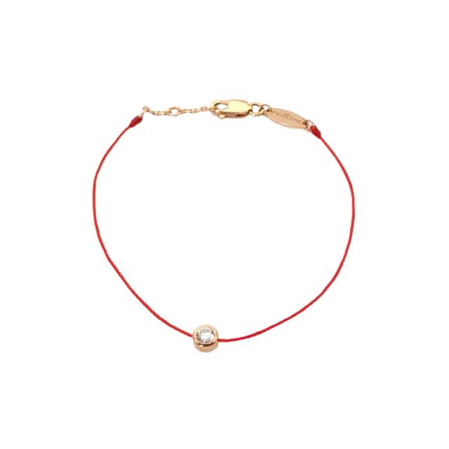 REDLINE 20-Point Diamond Redline Bracelet 18K Pink Gold