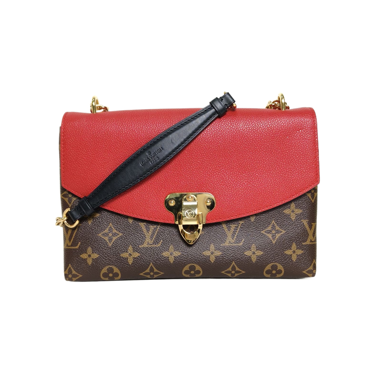 Louis Vuitton Pallas Chain 26cm in Monogram/Leather