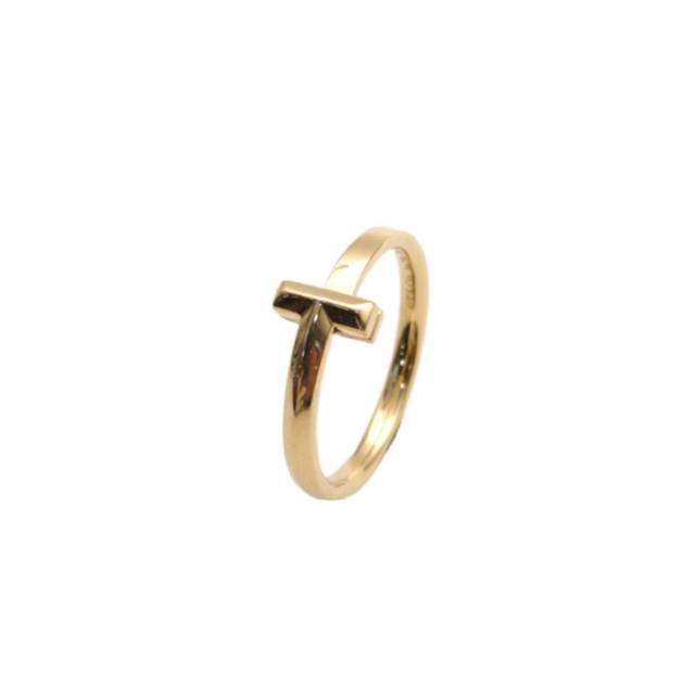 TIFFANY & CO. T1 Wire Ring 18K Yellow Gold
