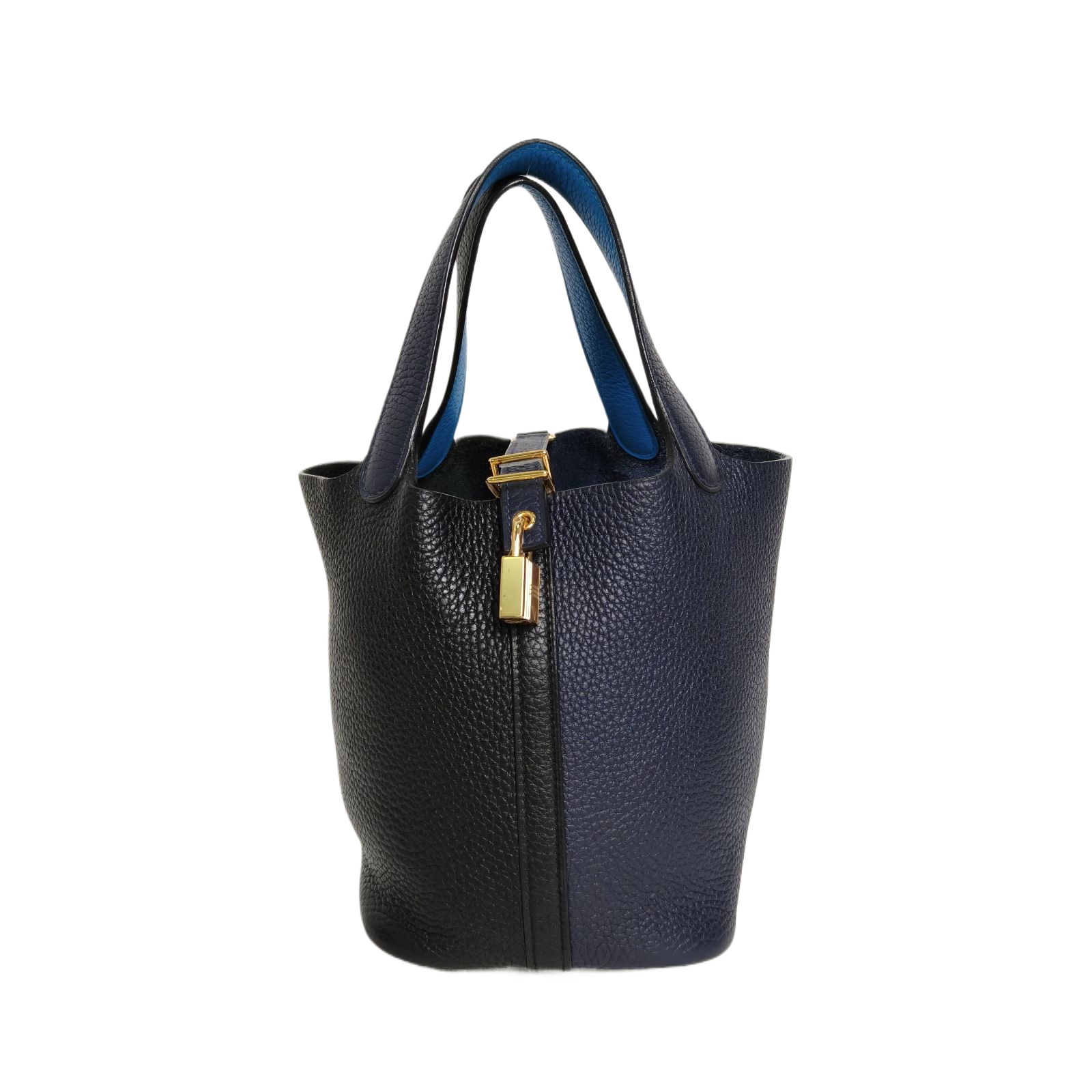 Hermes Picotin 18cm in Black Clemence Leather