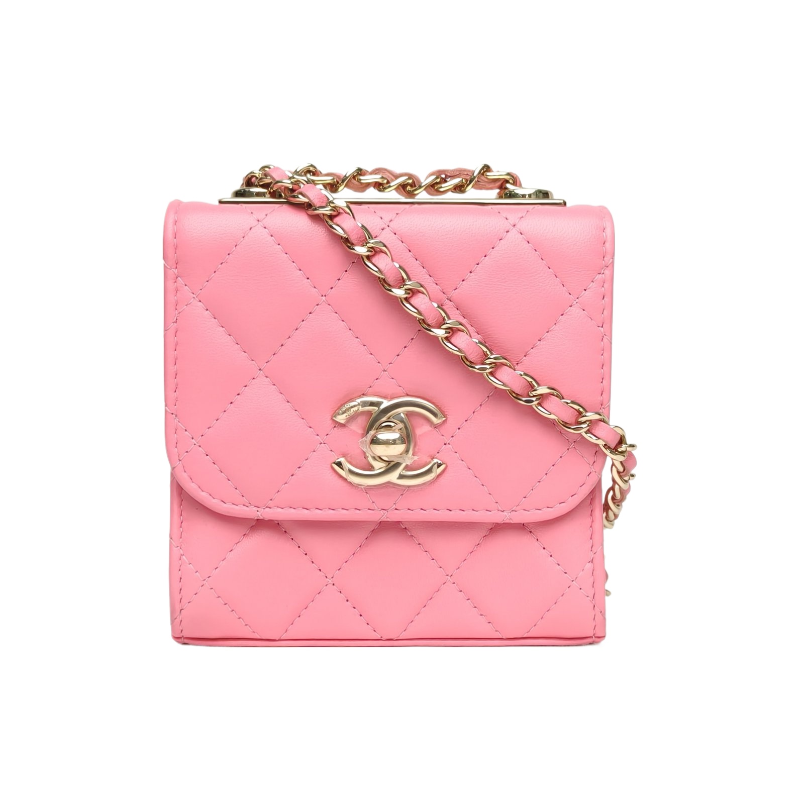 Chanel Trendy CC 11cm in Pink Leather