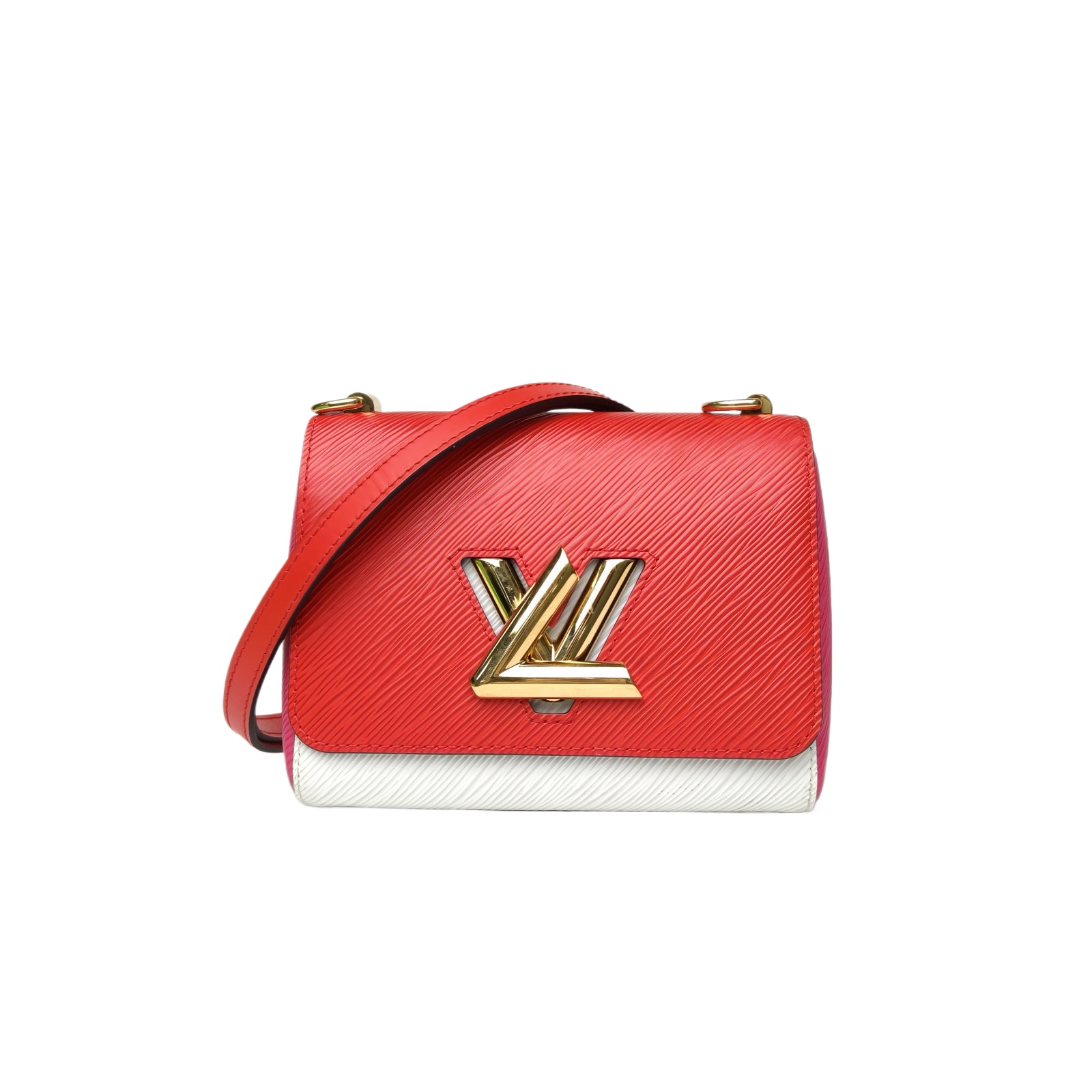 Louis Vuitton Twist Mini 19 in Red Epi Leather