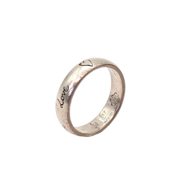 GUCCI Blind For Love Ring AG925 Silver