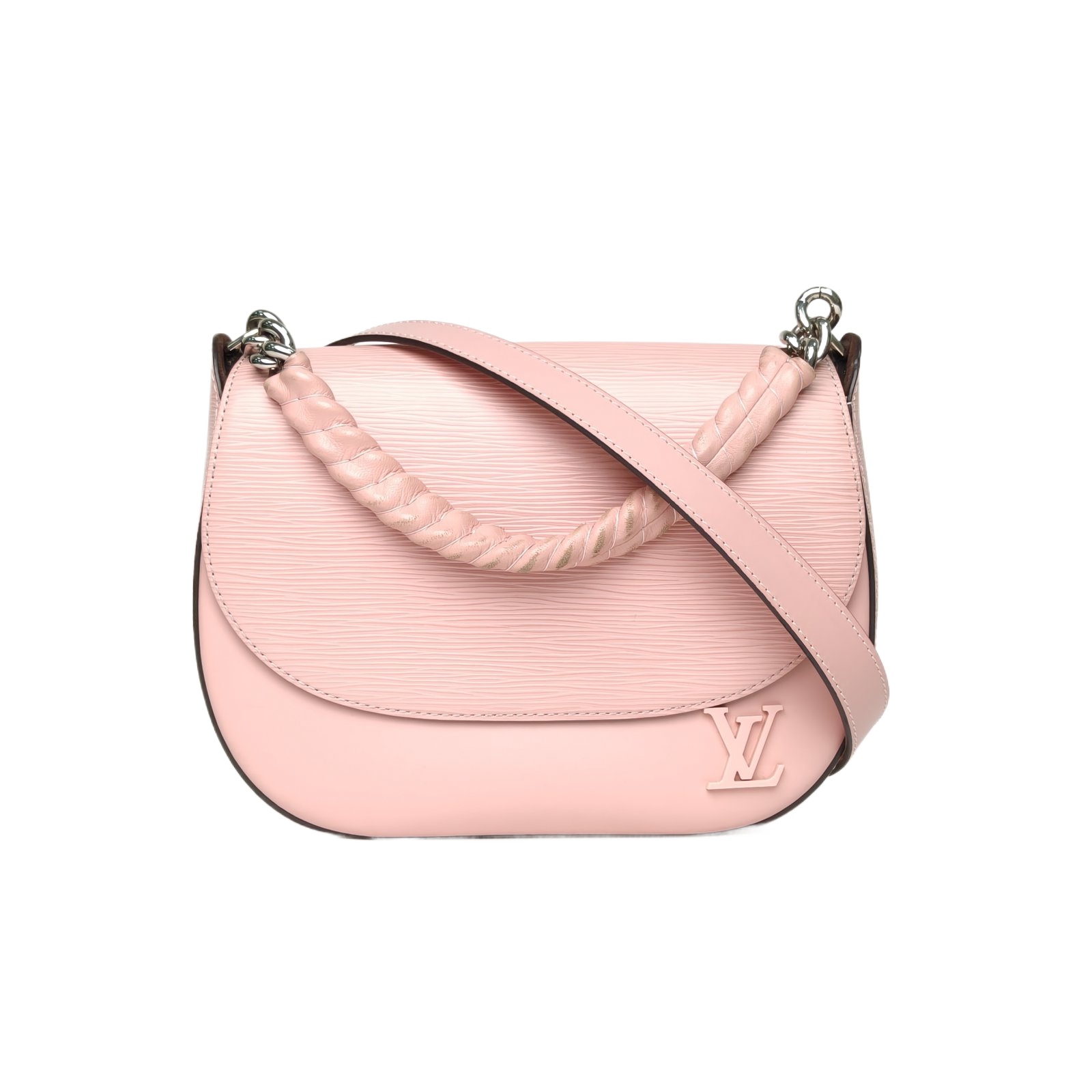 Louis Vuitton LUNA Saddle Bag Pink Epi Leather