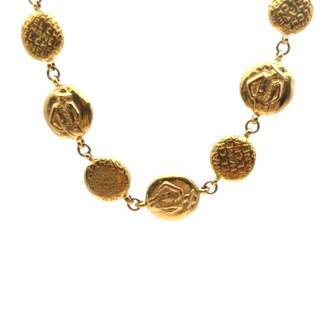 CHANEL COIN & PORTRAIT NECKLACE ALLOY