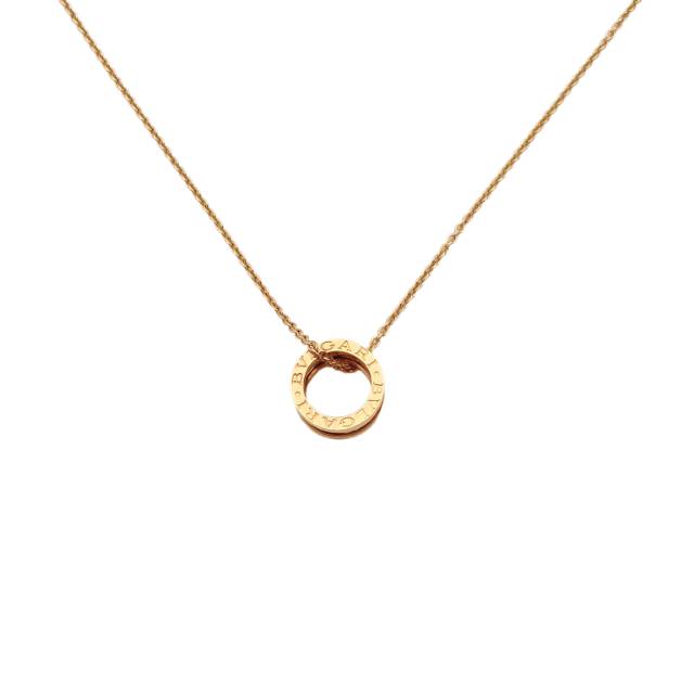 BVLGARI B.ZERO1 OPENWORK NECKLACE 18K PINK GOLD