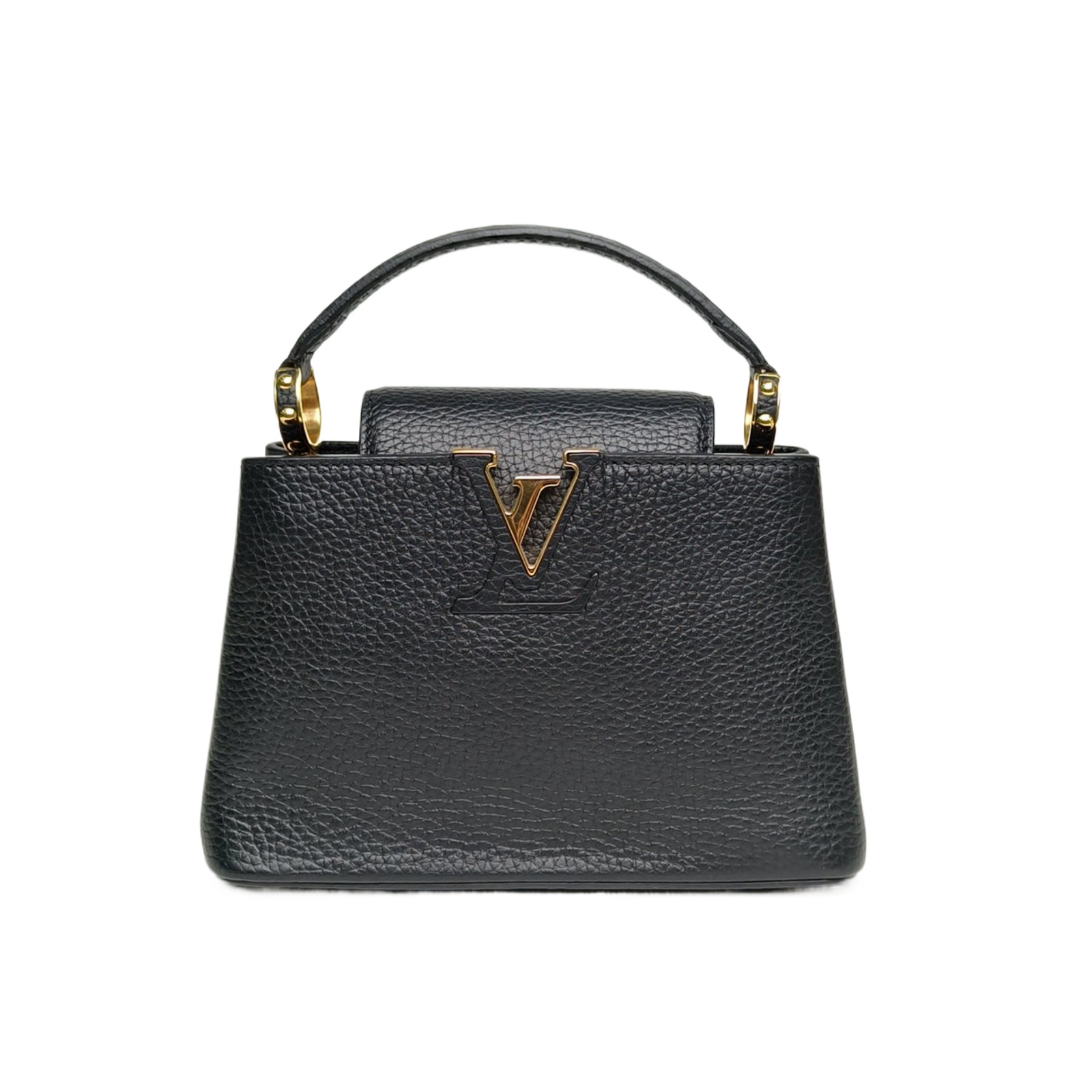 Louis Vuitton Capucines Mini 21 Black Taurillon Leather