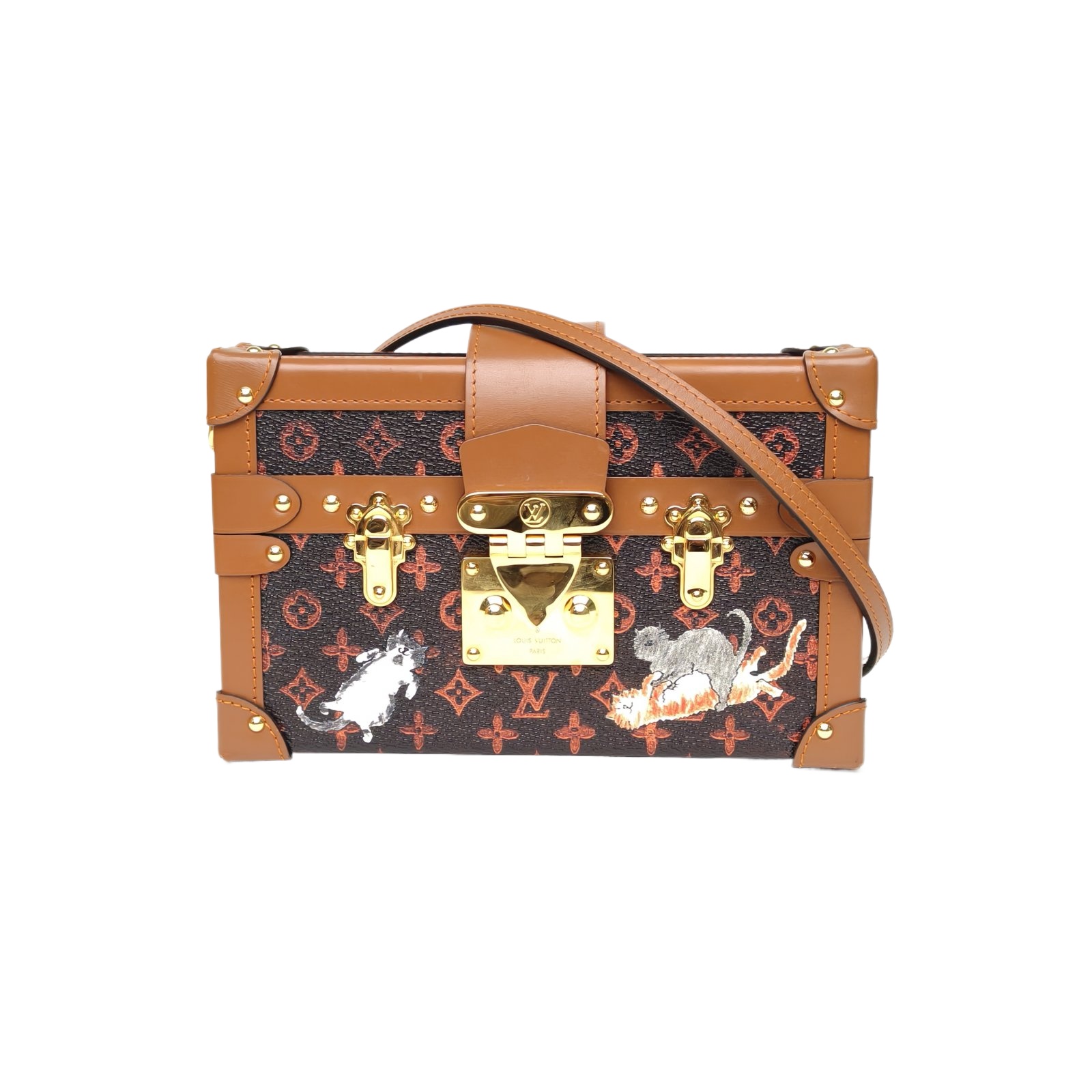 Louis Vuitton Petite Malle 20 Monogram Canvas 2018 Petite Trunk