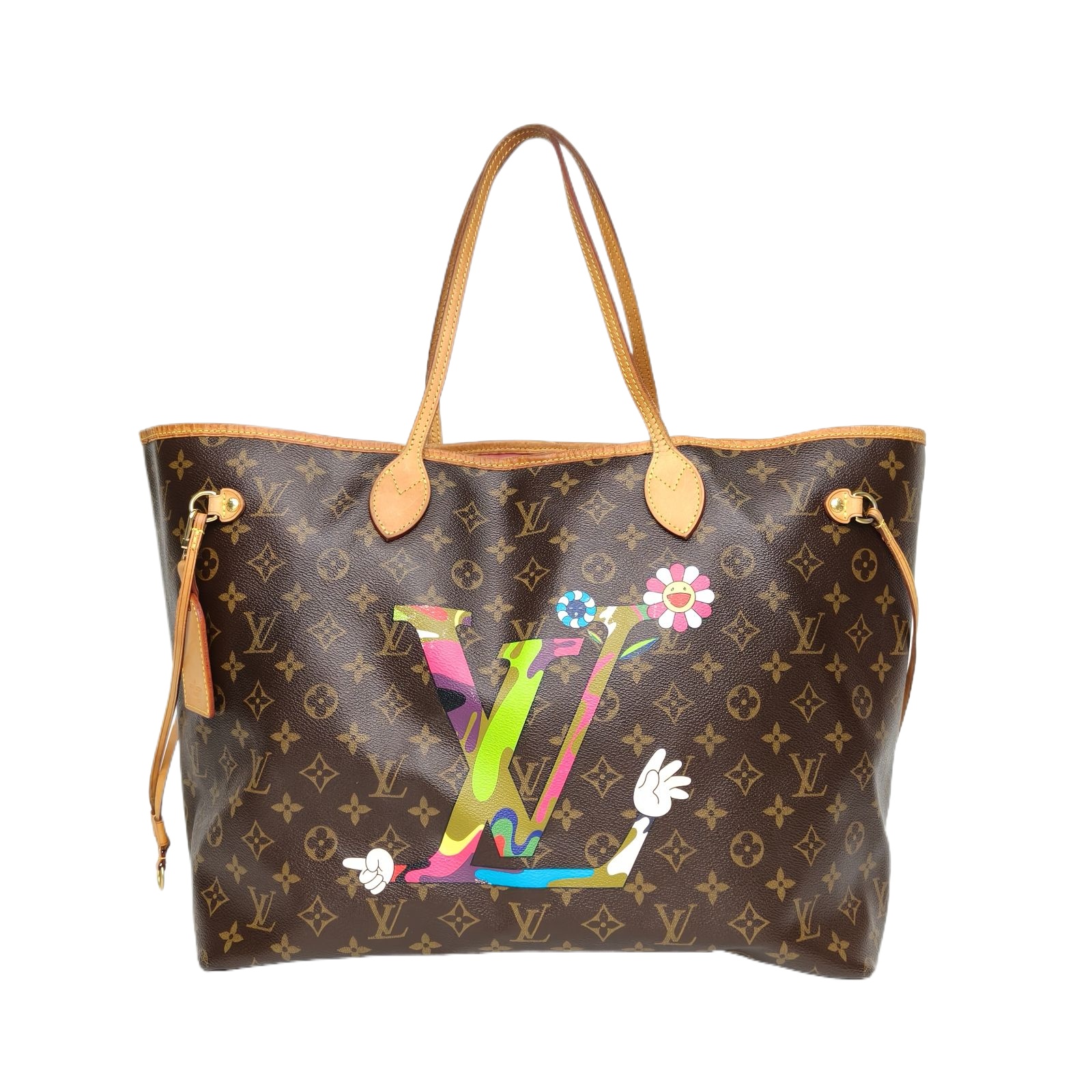 Louis Vuitton Neverfull GM 39 Monogram Murakami Multicolor