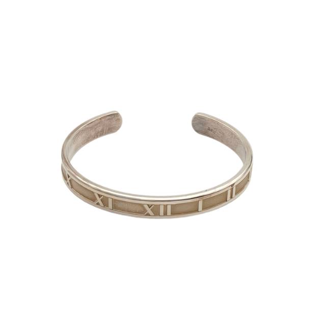 TIFFANY & CO. Atlas Cuff Bangle AG925 Silver