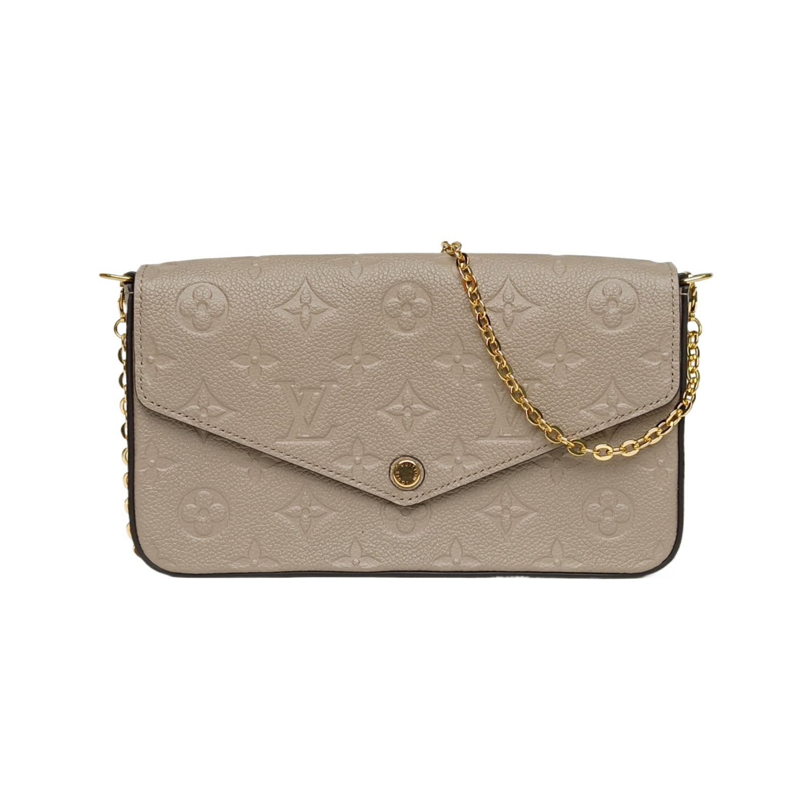 Louis Vuitton Pochette Felicie 3-in-1 Grey Empreinte Leather