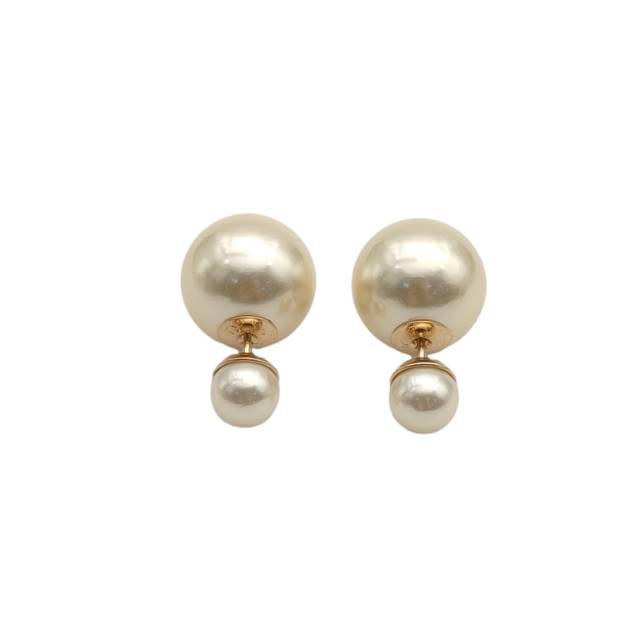 DIOR Tribales Earrings Alloy with Pearls