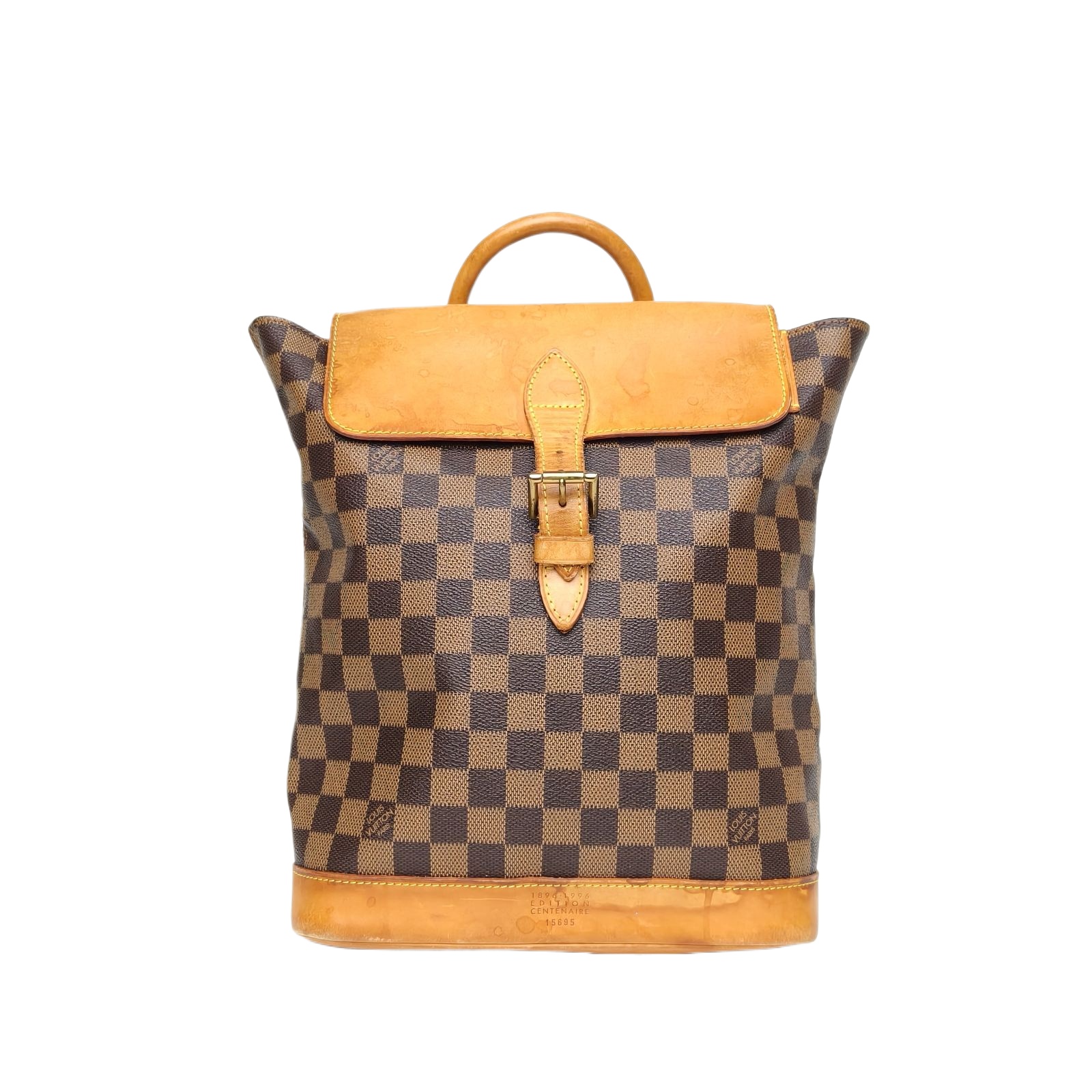 Louis Vuitton Vintage Backpack Damier Ebene PVC Small 1997