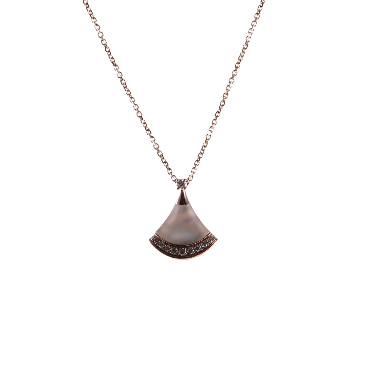 BVLGARI Divas Dream 18k  Rose gold necklace