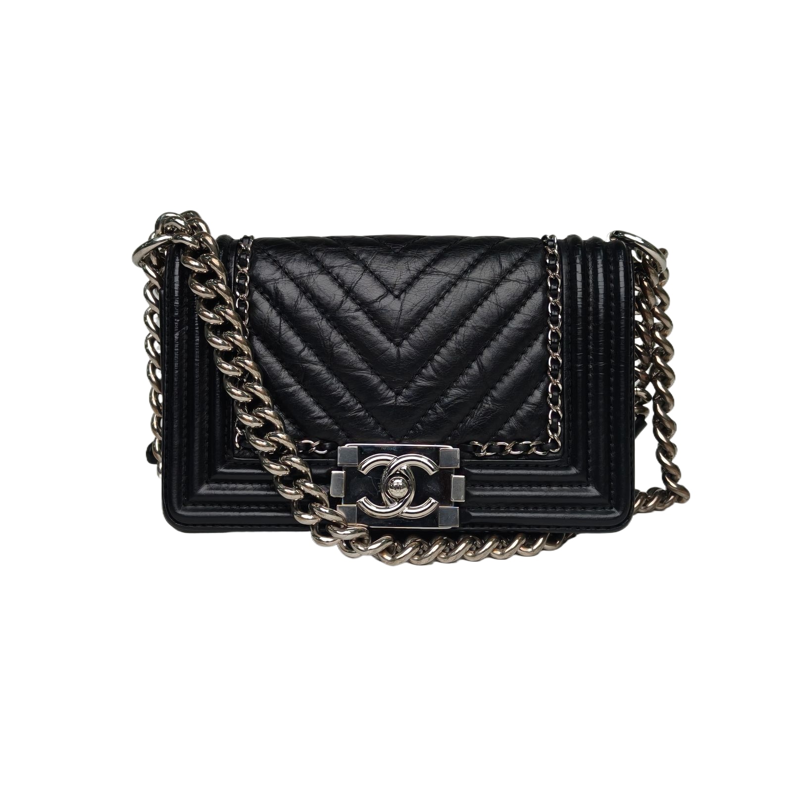 Chanel Leboy leather shoulder bag