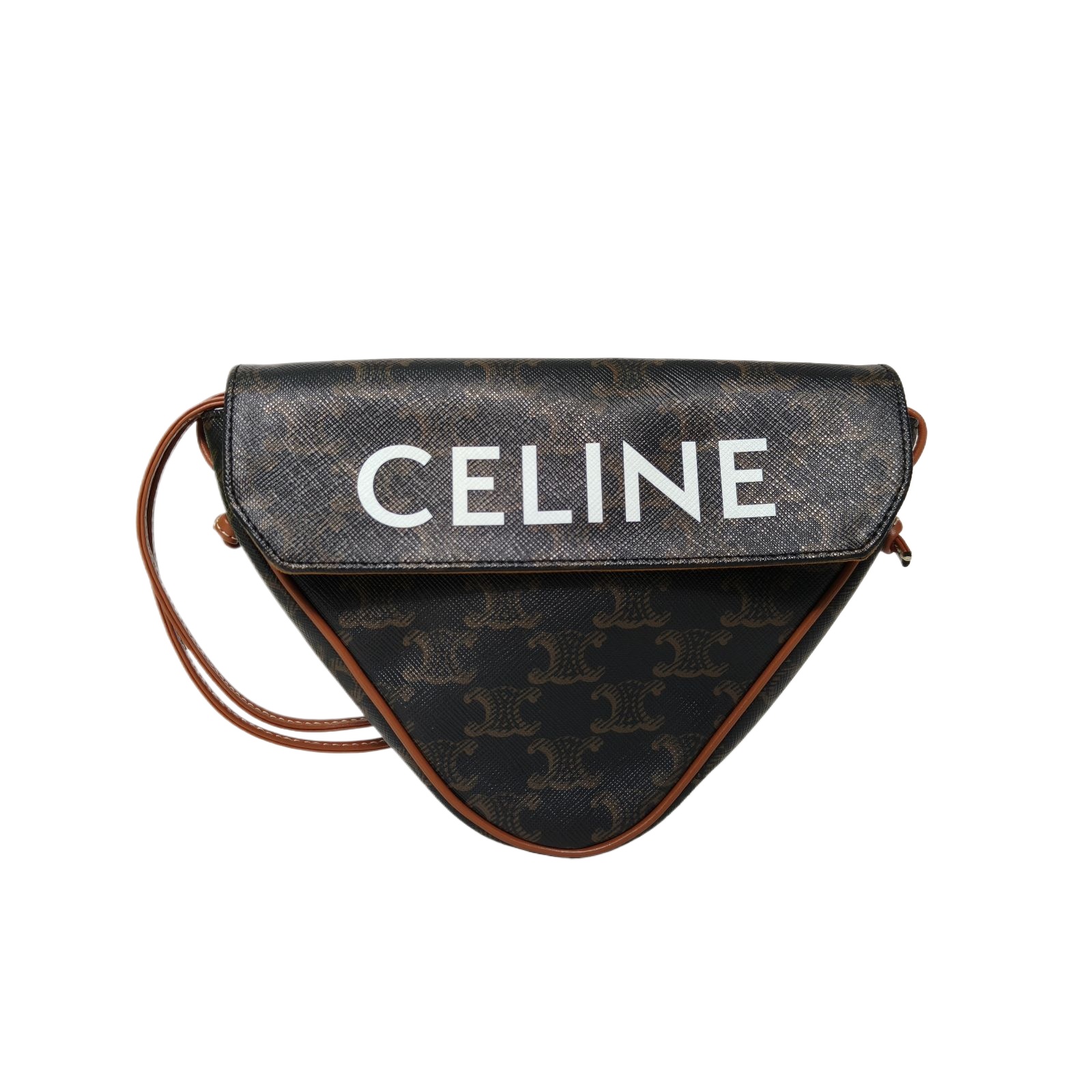 Celine Triomphe Triangle shoulder bag