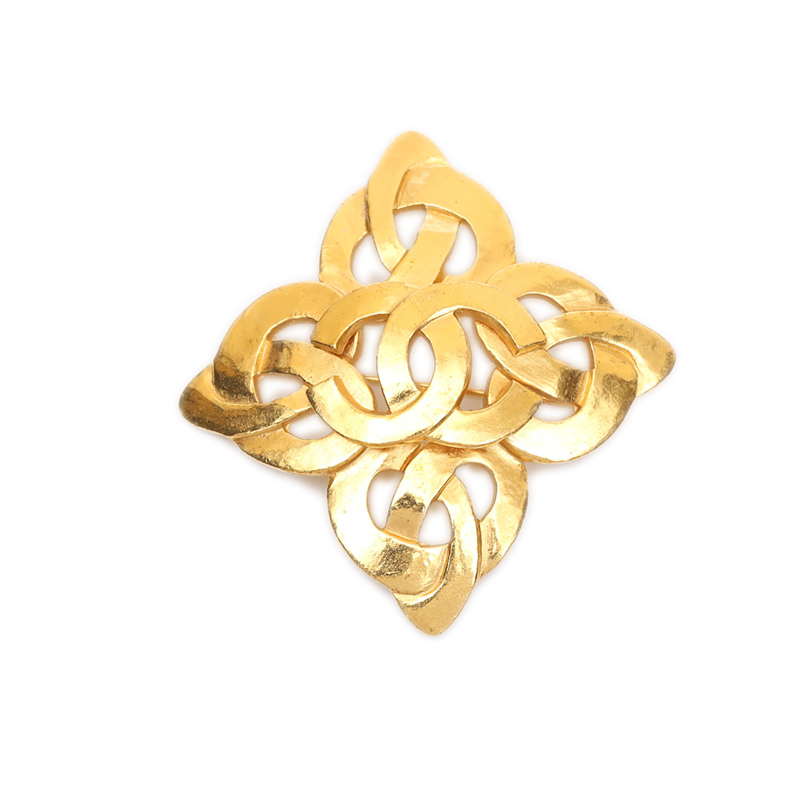 CHANEL Vintage Flower Brooch