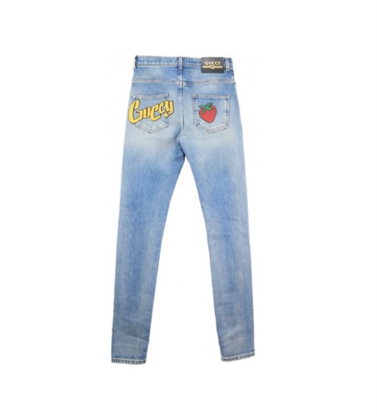 GUCCI Light Blue Denim Jeans