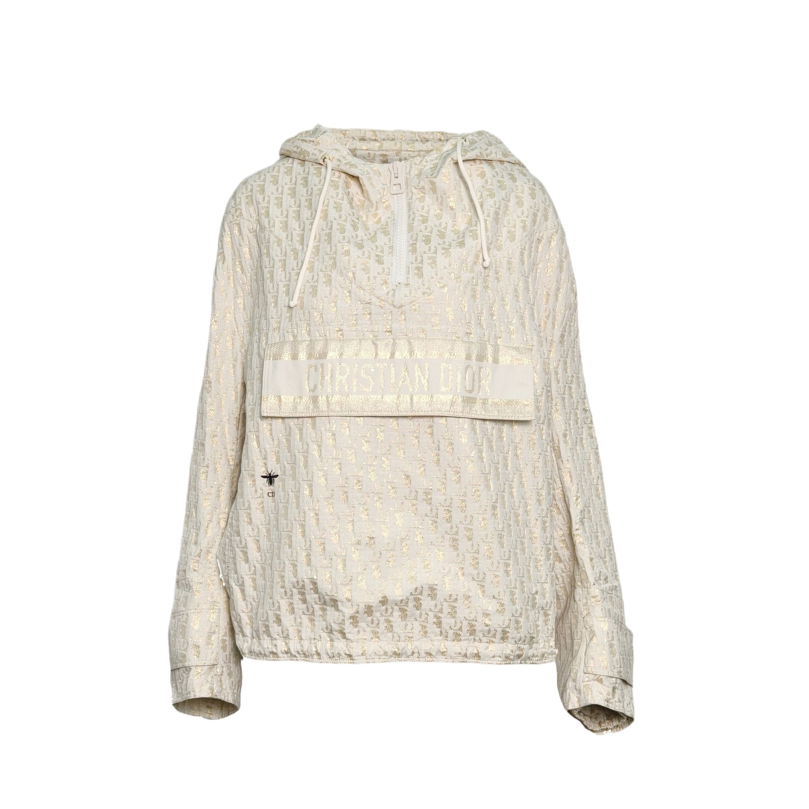 DIOR Off-White Nylon, Polyamide and Polyester Logo Anorak